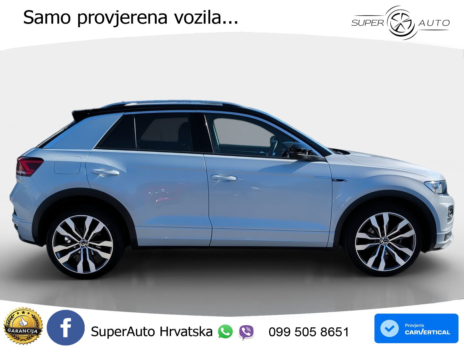Volkswagen T-Roc 1.5 TSI (150 KS) DSG R-Line LED+GR SJED+ACC