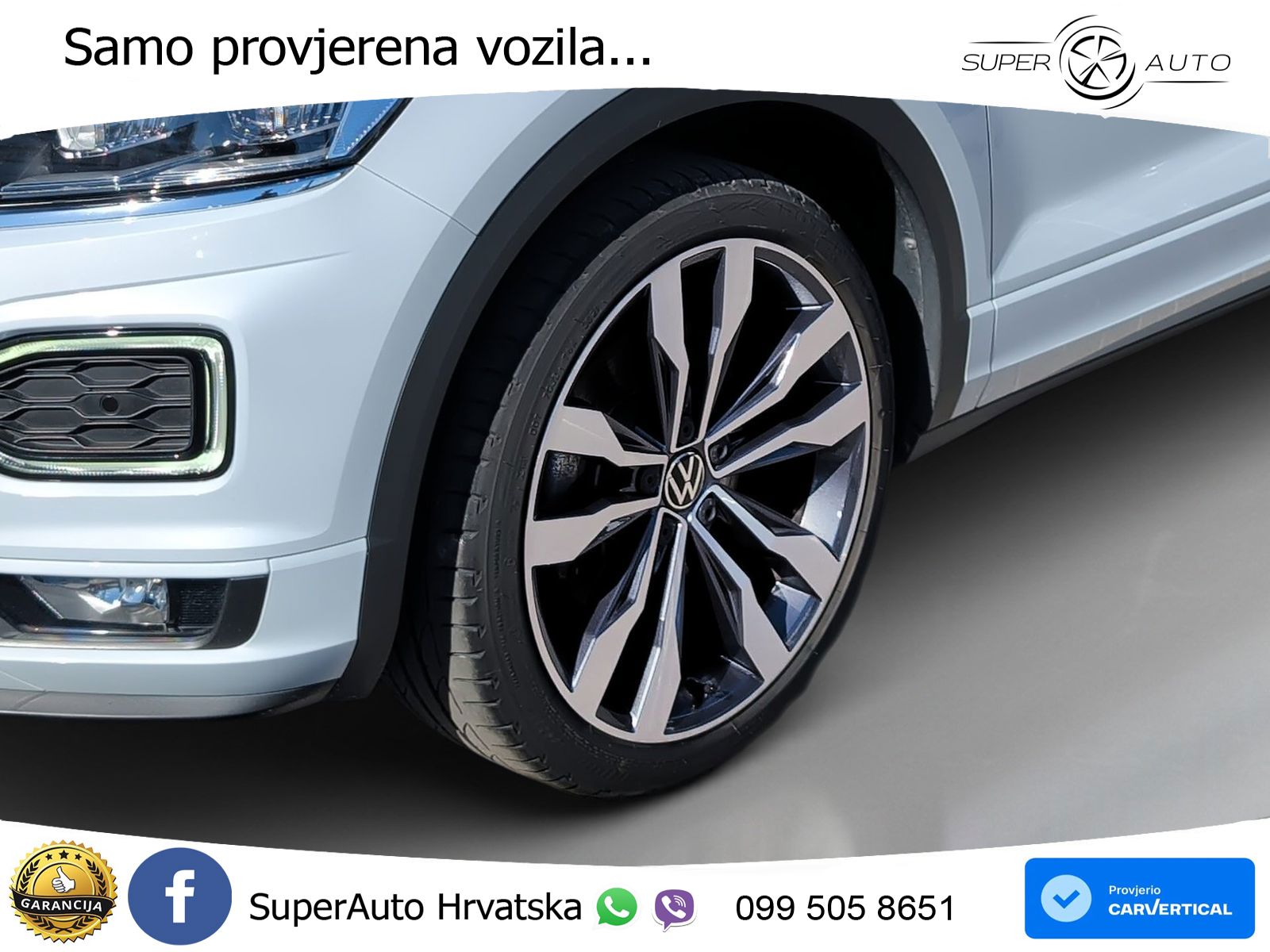 Volkswagen T-Roc 1.5 TSI (150 KS) DSG R-Line LED+GR SJED+ACC