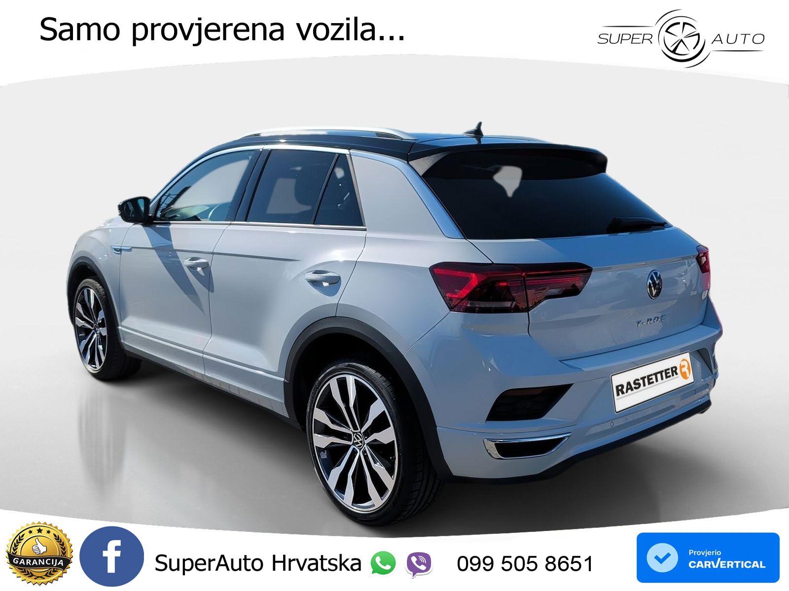Volkswagen T-Roc 1.5 TSI (150 KS) DSG R-Line LED+GR SJED+ACC