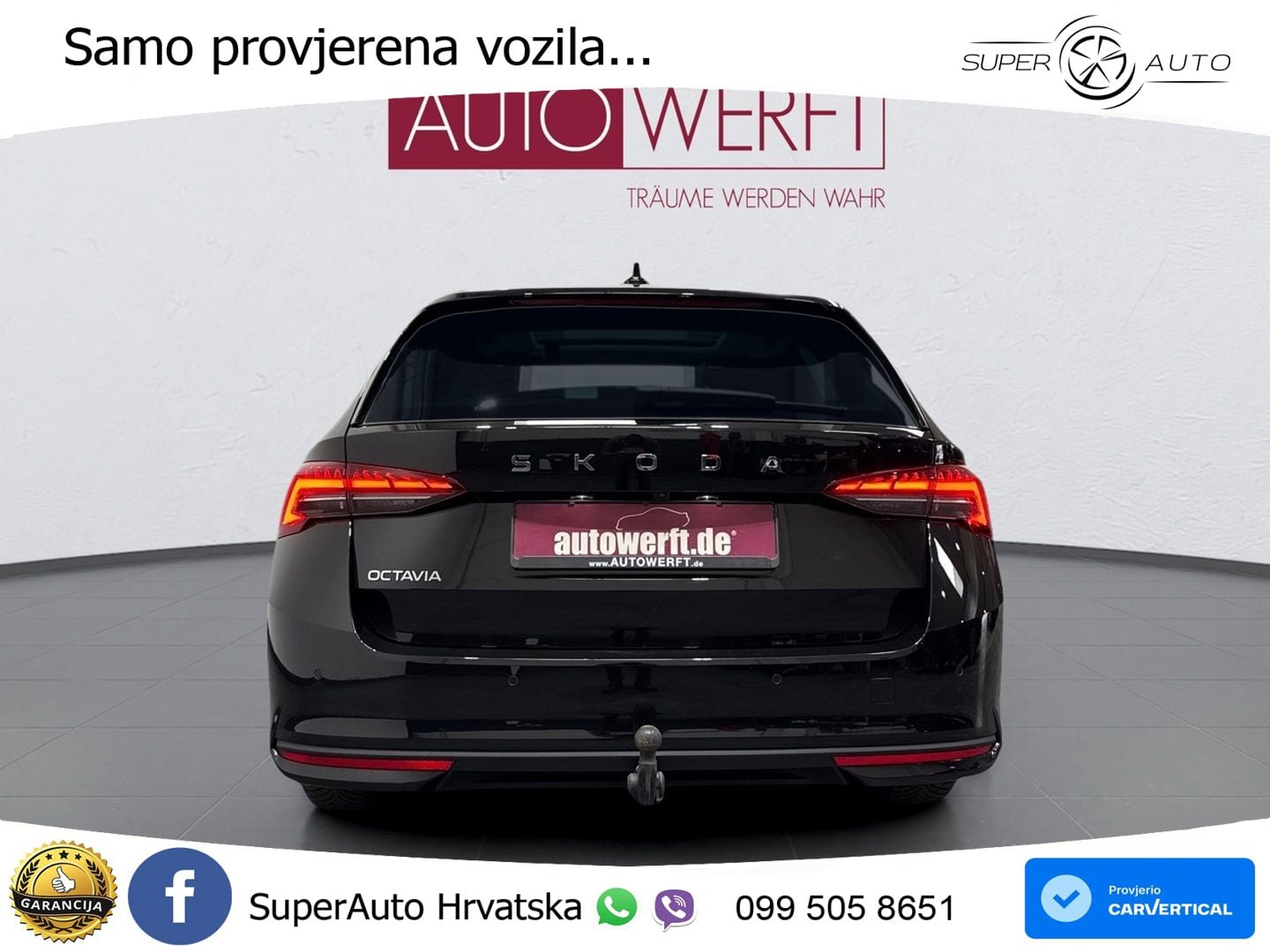 Škoda Octavia Combi 2.0 TDI (150 KS) DSG LED+GR SJED+ACC