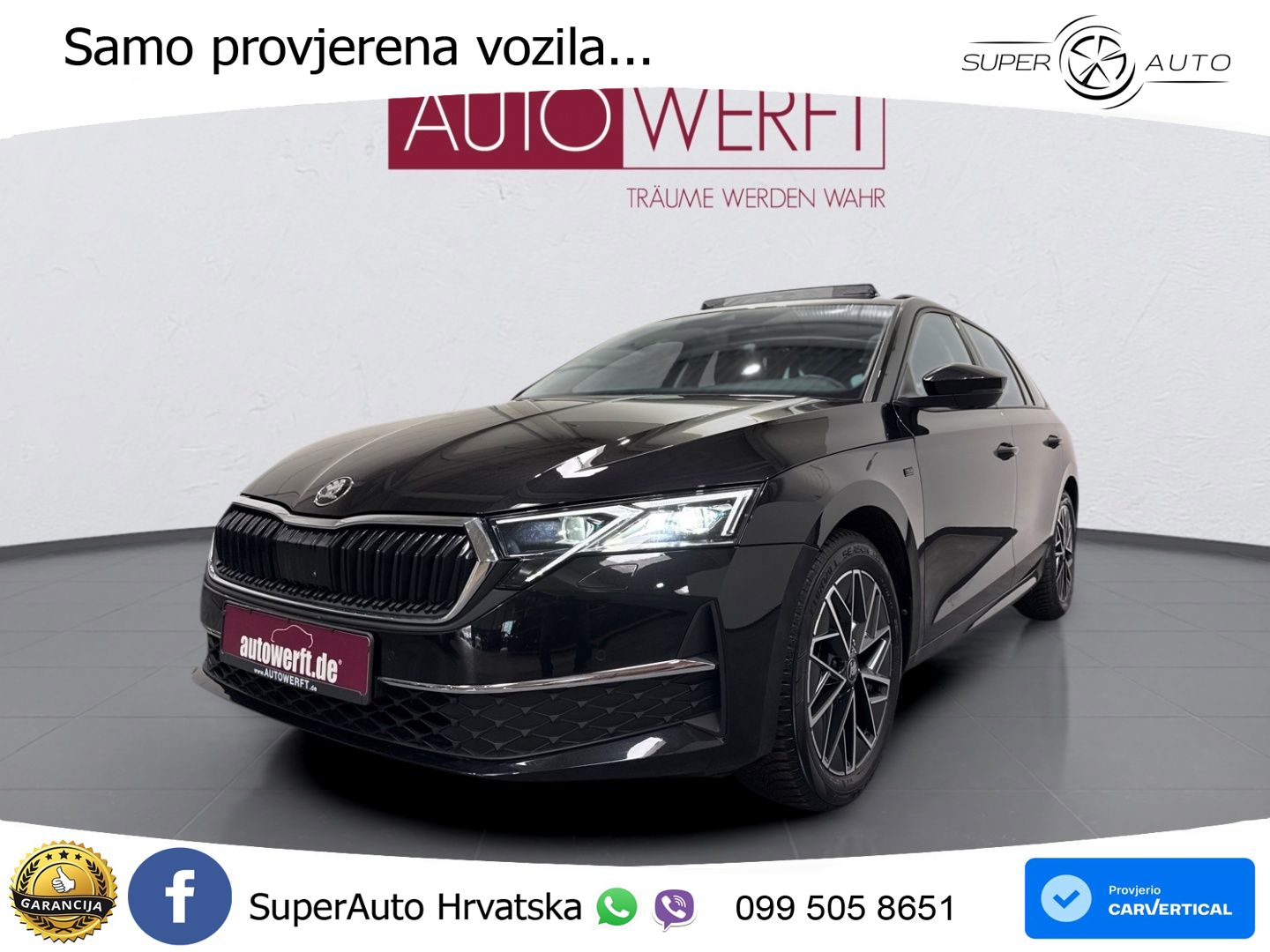 Škoda Octavia Combi 2.0 TDI (150 KS) DSG LED+GR SJED+ACC