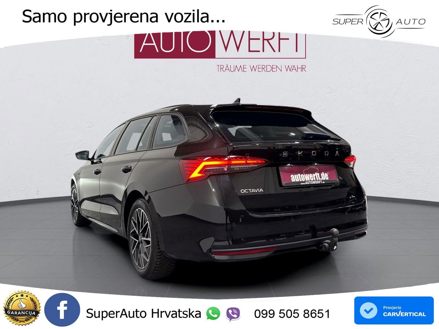 Škoda Octavia Combi 2.0 TDI (150 KS) DSG LED+GR SJED+ACC