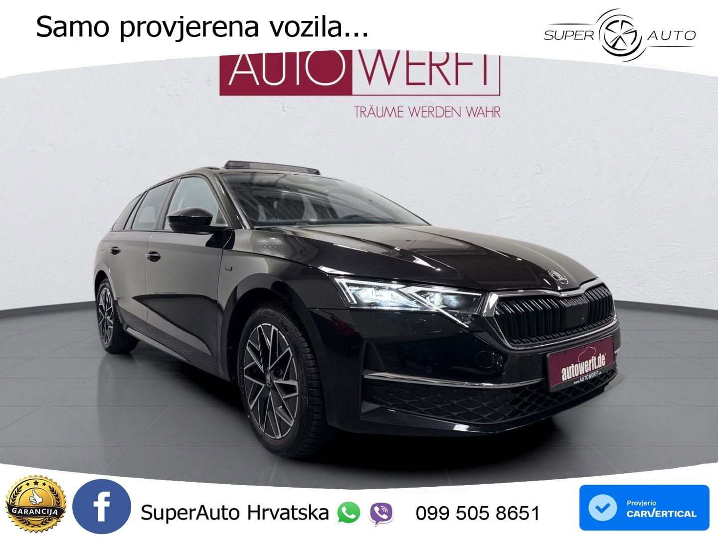 Škoda Octavia Combi 2.0 TDI (150 KS) DSG LED+GR SJED+ACC