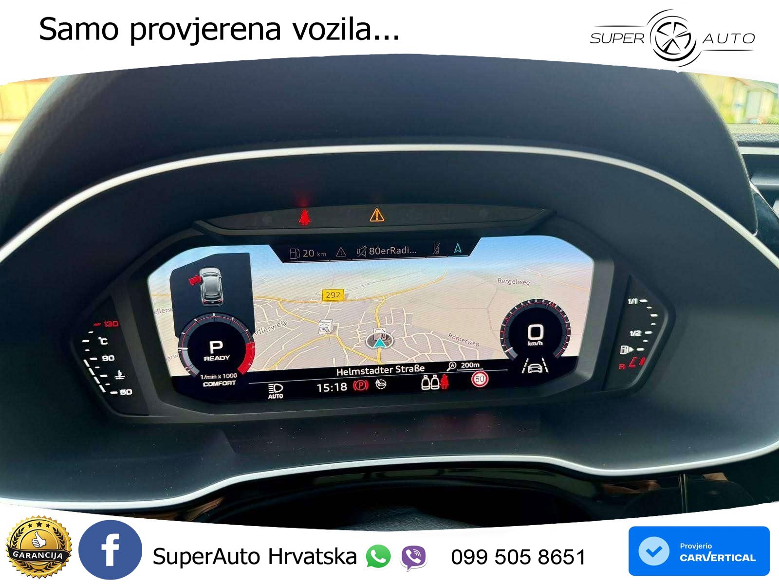 Audi Q3 45 TFSI (230 KS) quattro S tronic advanced LED+GR SJED+ACC