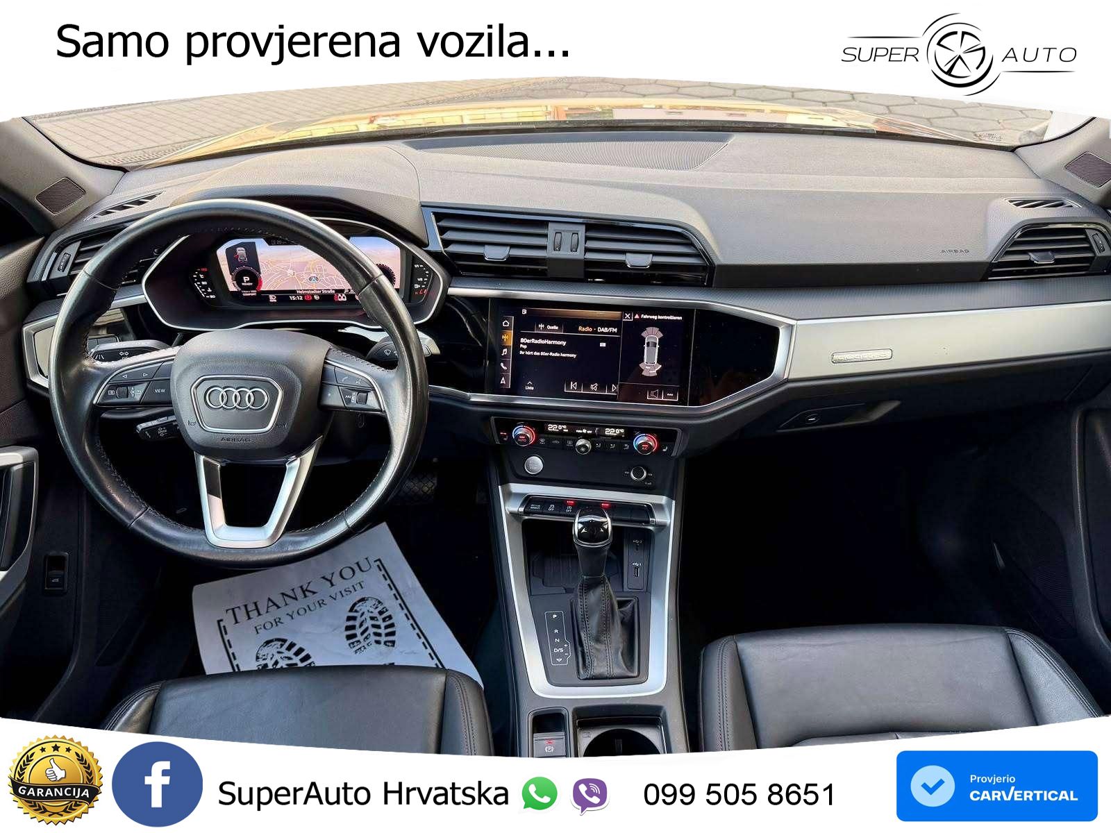 Audi Q3 45 TFSI (230 KS) quattro S tronic advanced LED+GR SJED+ACC