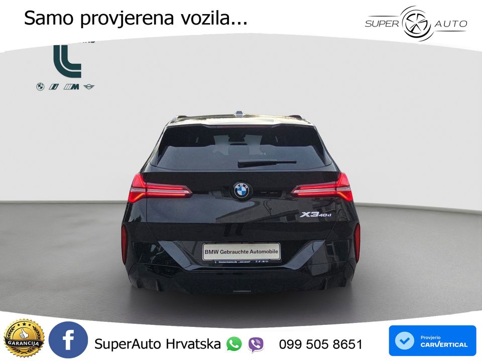 BMW X3 40d xDrive Steptronic M Sport LED+GR SJED+ACC