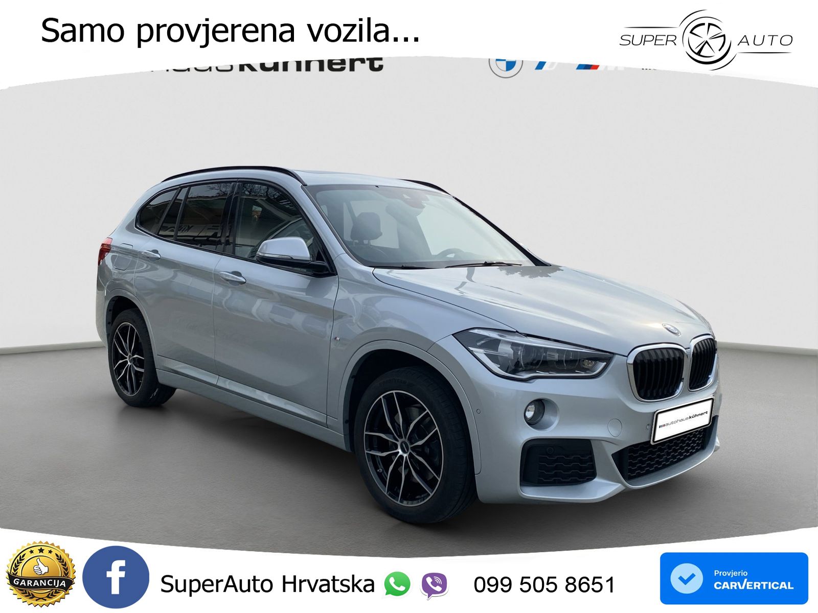 BMW X1 20d (190 KS) xDrive Steptronic M Sport LED+GR SJED+ACC