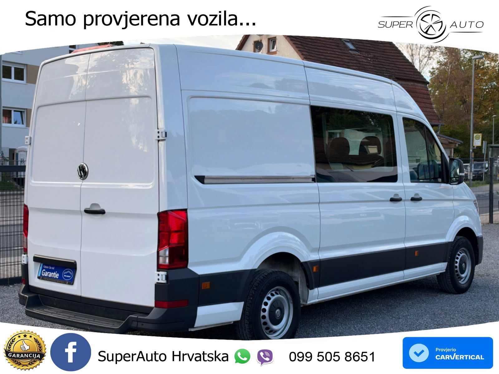 Volkswagen CRAFTER MIXTO L2H2 KLIMA STANDHEIZUNG 6-SITZER 140 KS