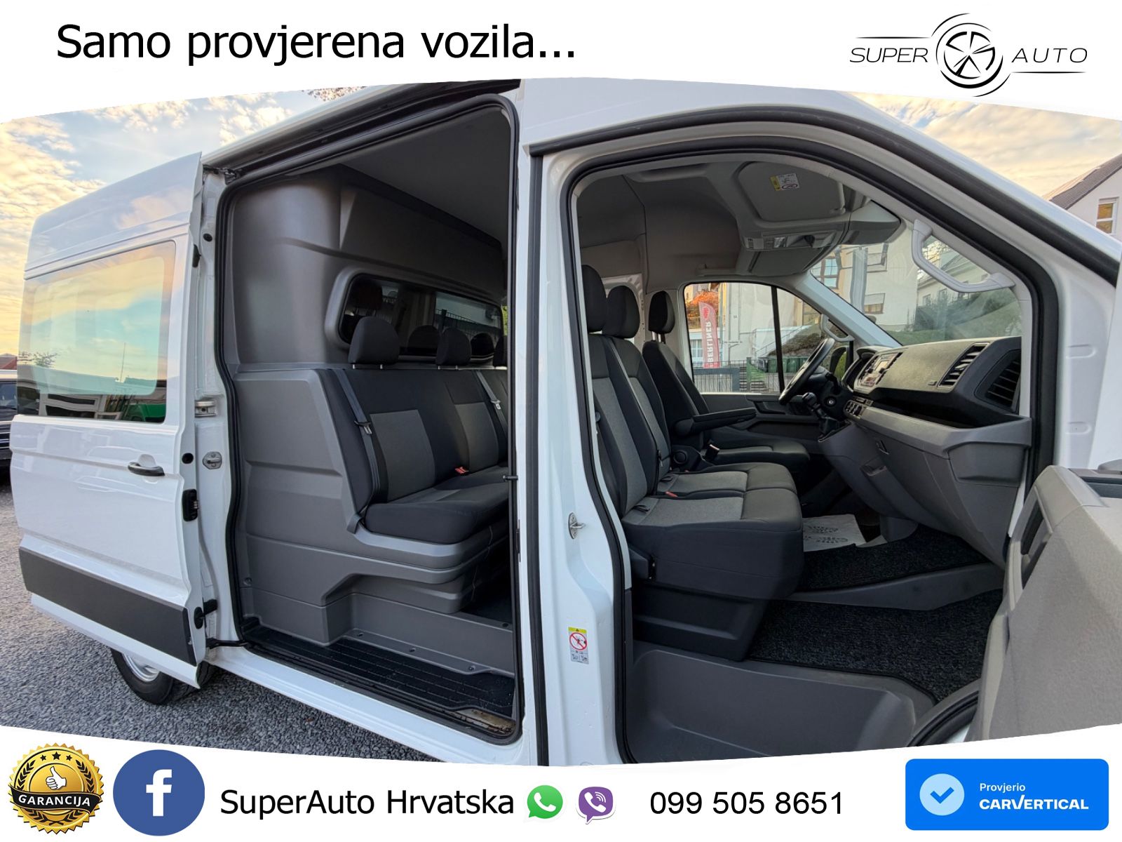 Volkswagen CRAFTER MIXTO L2H2 KLIMA STANDHEIZUNG 6-SITZER 140 KS