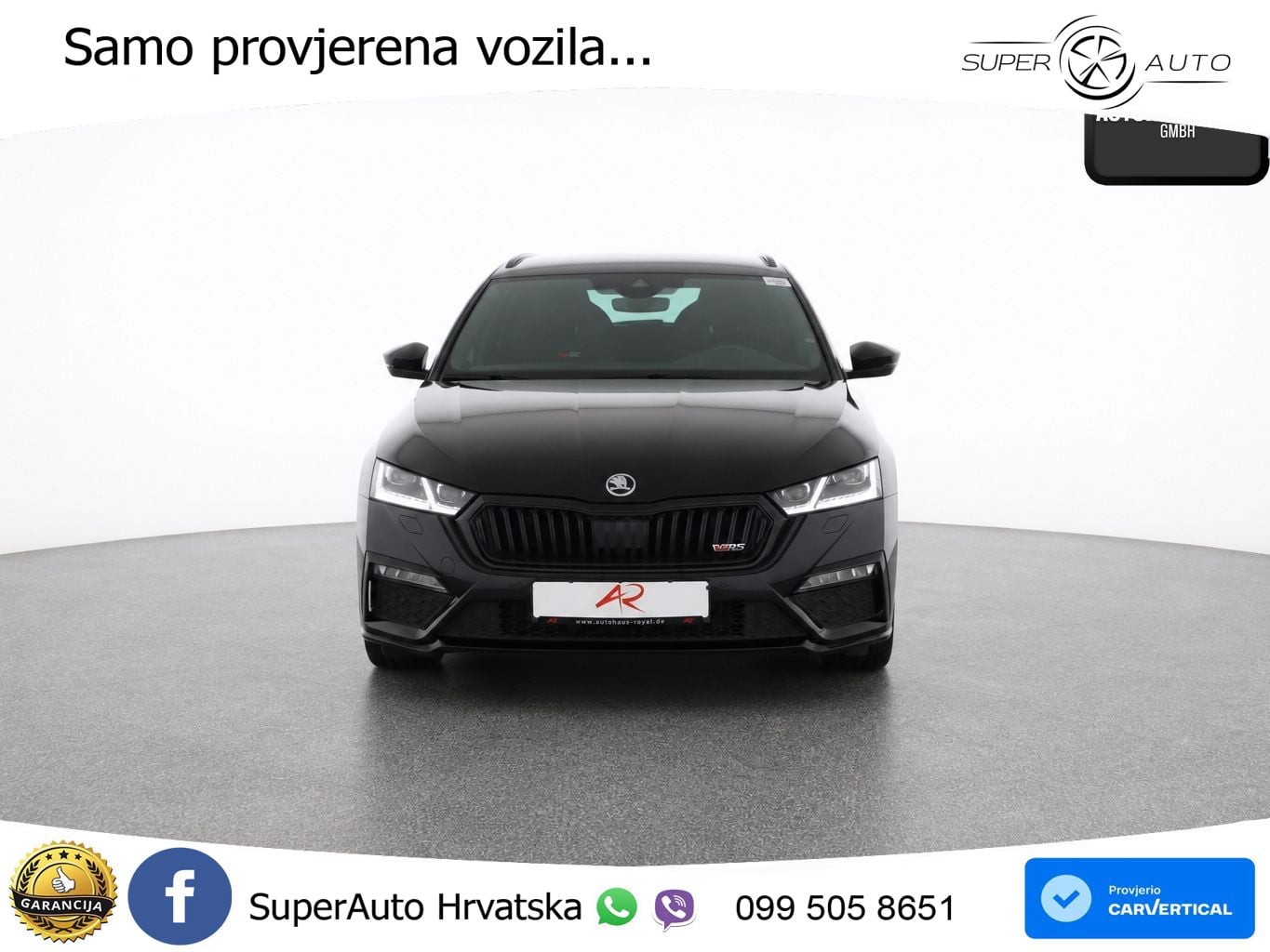 Škoda Octavia Combi RS 2.0 TDI (200 KS) DSG LED+GR SJED+ACC