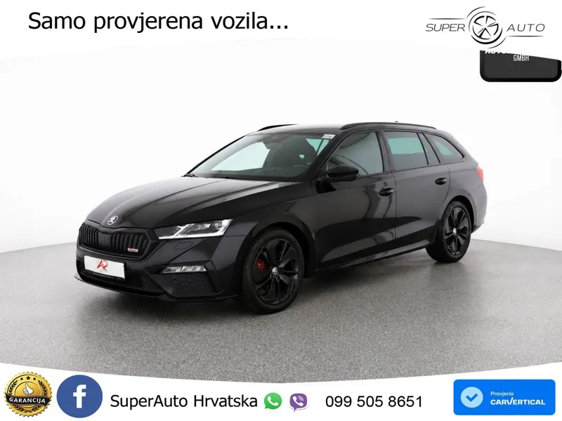 Škoda Octavia Combi RS 2.0 TDI (200 KS) DSG LED+GR SJED+ACC