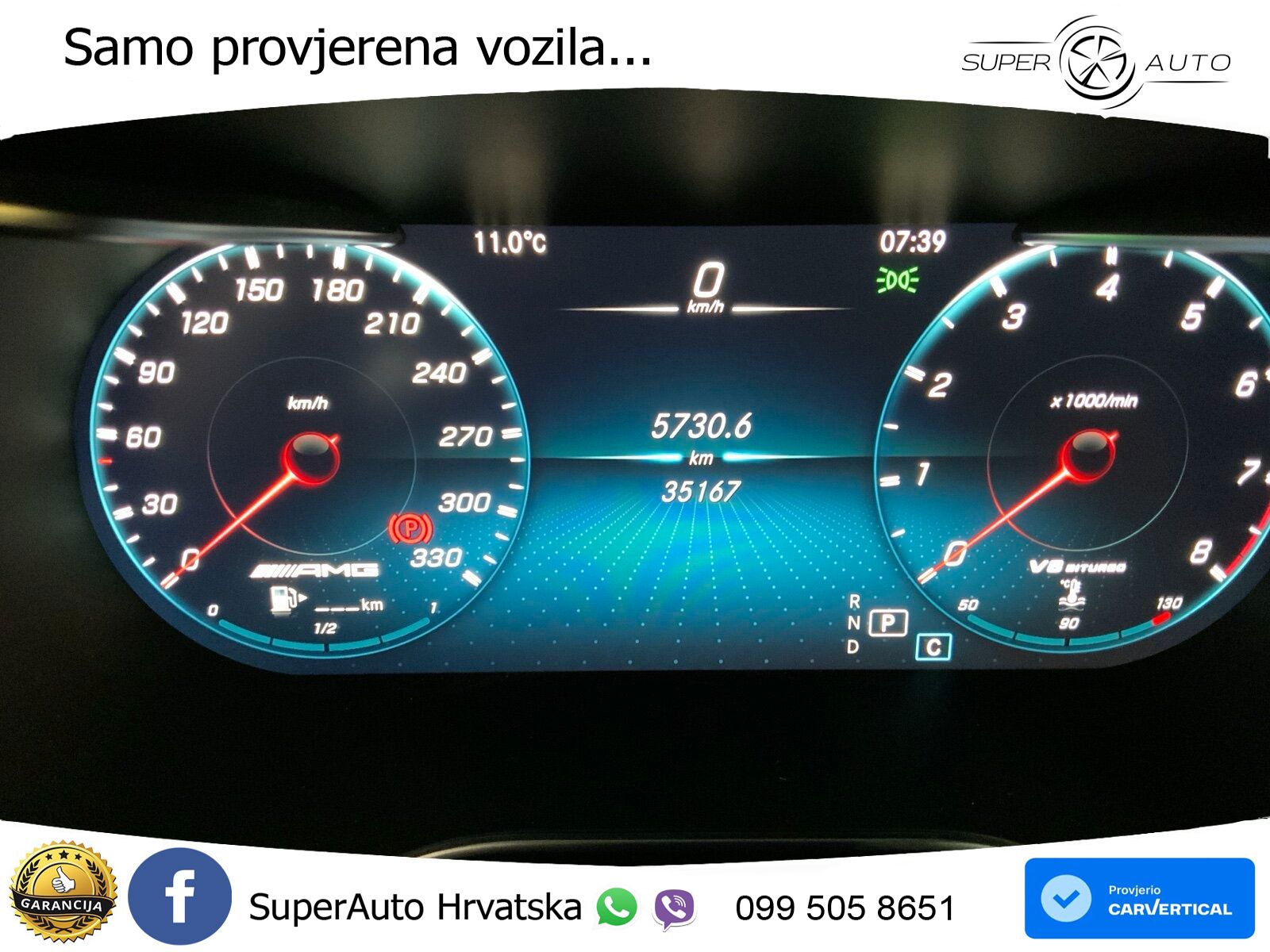 Mercedes GLC Coupe AMG 63 S V8 (510 KS) 4MATIC+ MCT ZRAČNI+ACC+4xGR SJED+360