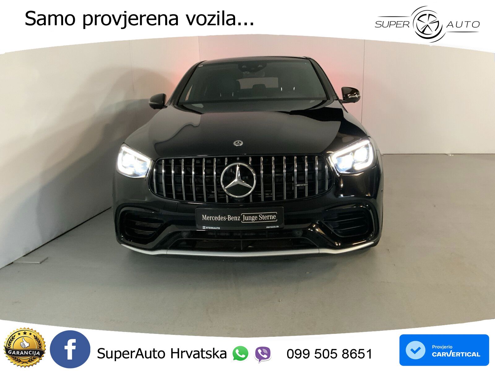 Mercedes GLC Coupe AMG 63 S V8 (510 KS) 4MATIC+ MCT ZRAČNI+ACC+4xGR SJED+360
