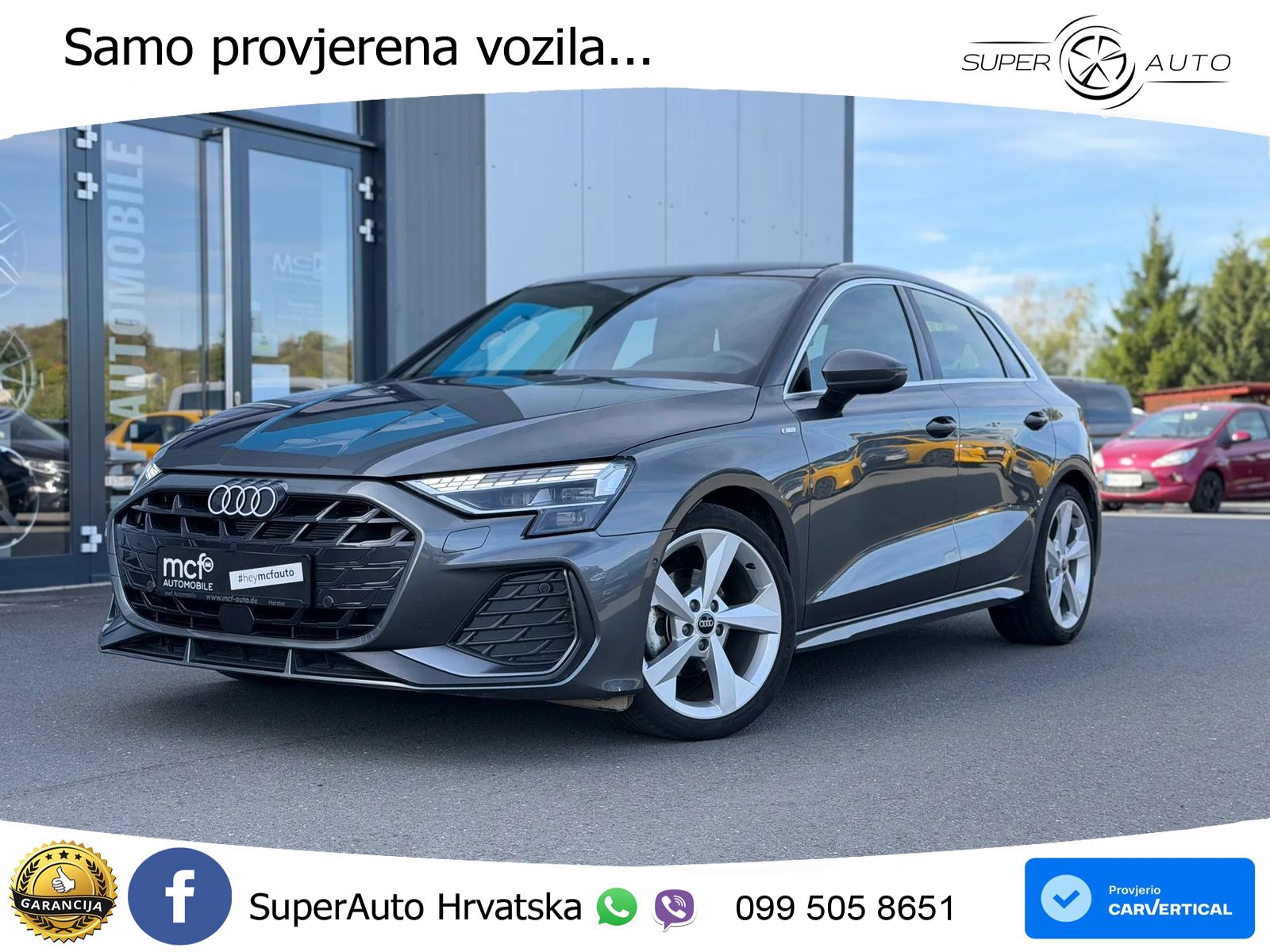 Audi A3 35 TFSI (150 KS) S tronic S line MATRIX+GR SJED+KAM