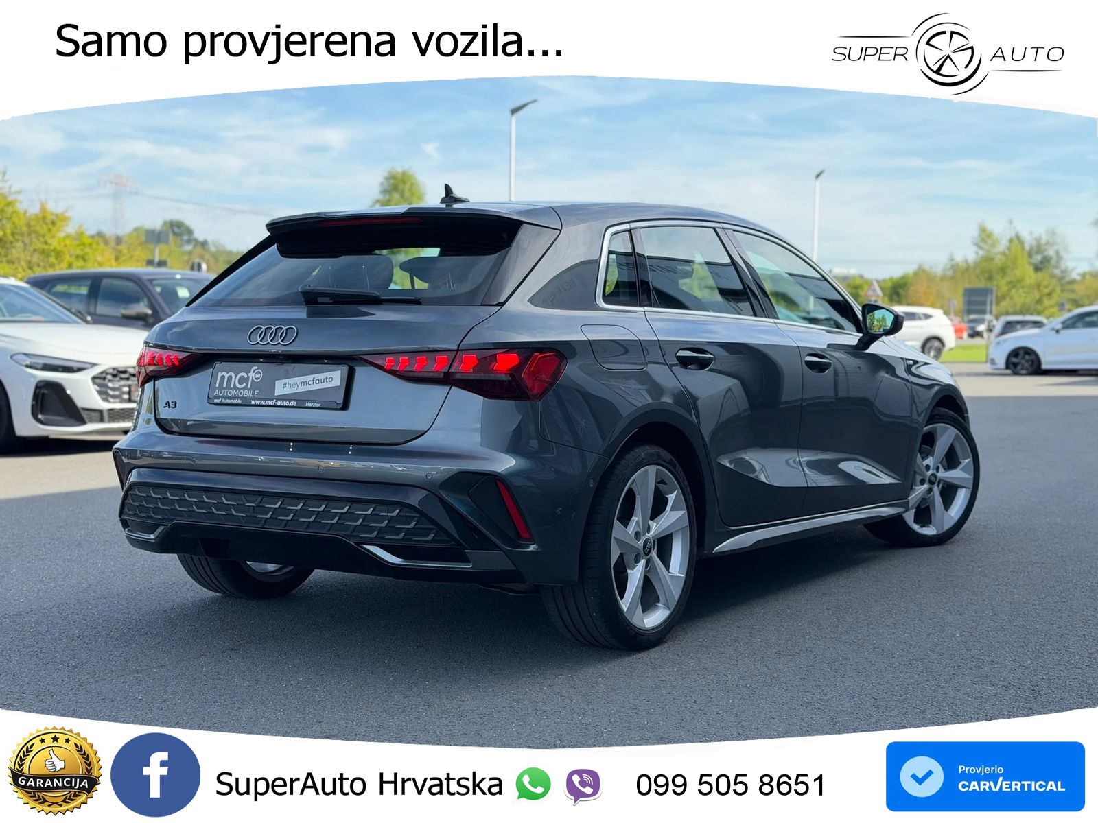 Audi A3 35 TFSI (150 KS) S tronic S line MATRIX+GR SJED+KAM
