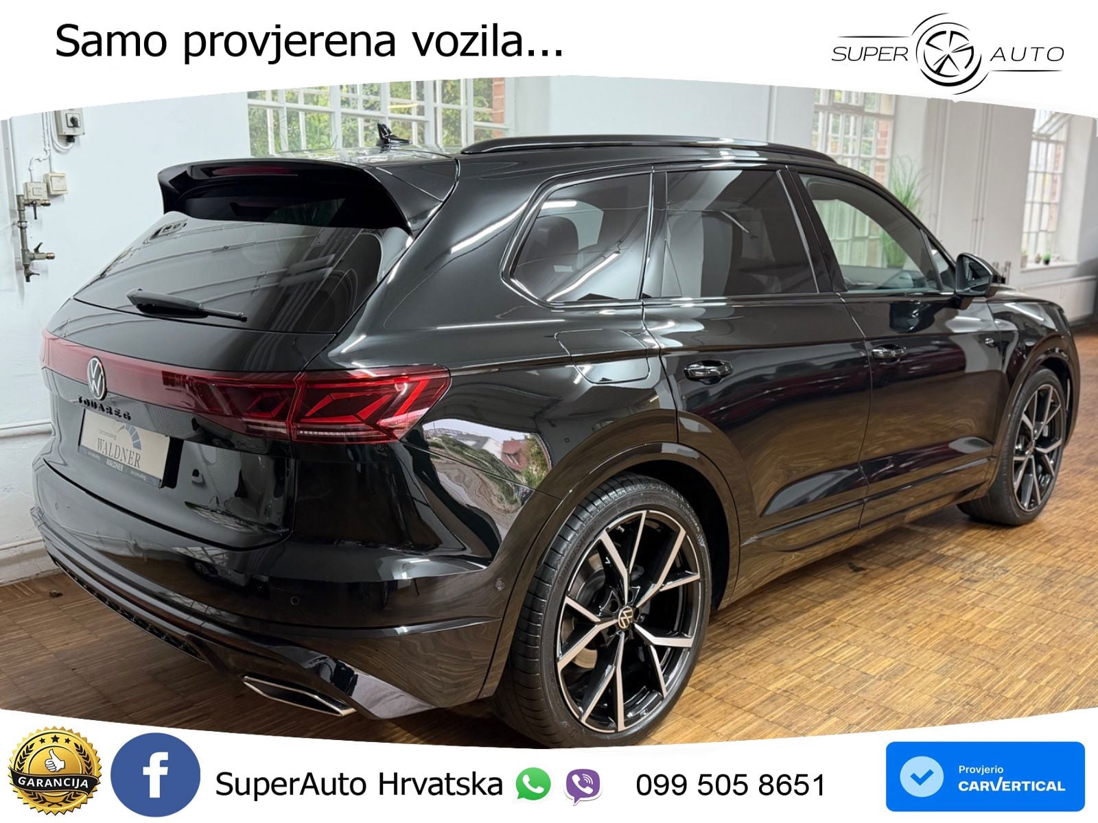 Volkswagen Touareg 3.0 V6 TDI (286 KS) 4MOTION Tiptronic R-Line ZRAČNI+ACC+GR SJED+KAM+PANO