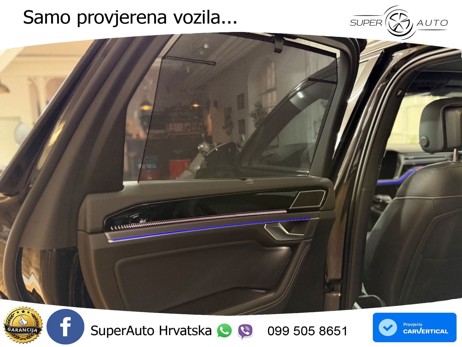 Volkswagen Touareg 3.0 V6 TDI (286 KS) 4MOTION Tiptronic R-Line ZRAČNI+ACC+GR SJED+KAM+PANO