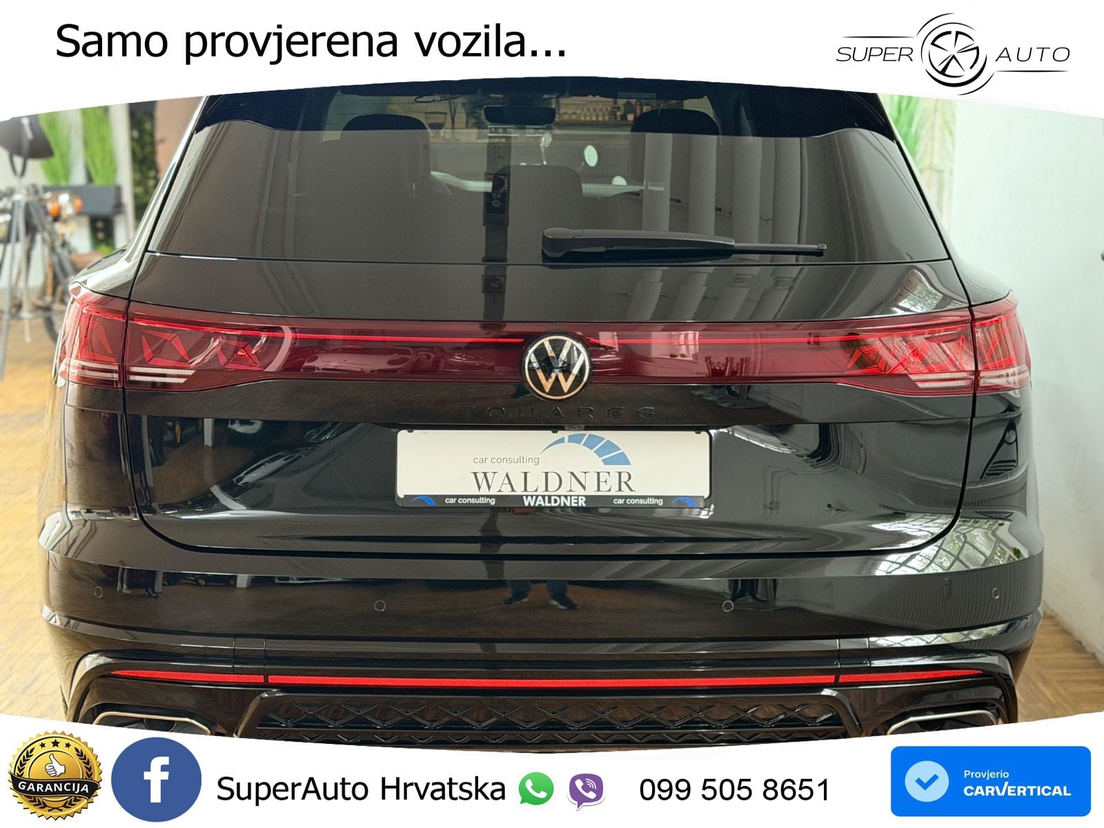 Volkswagen Touareg 3.0 V6 TDI (286 KS) 4MOTION Tiptronic R-Line ZRAČNI+ACC+GR SJED+KAM+PANO