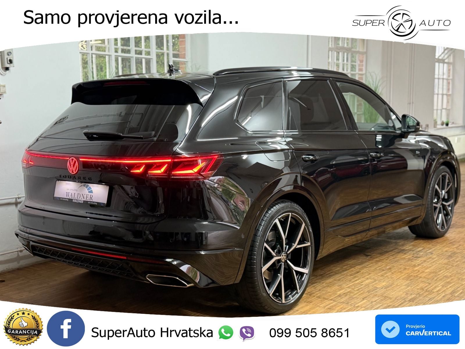 Volkswagen Touareg 3.0 V6 TDI (286 KS) 4MOTION Tiptronic R-Line ZRAČNI+ACC+GR SJED+KAM+PANO