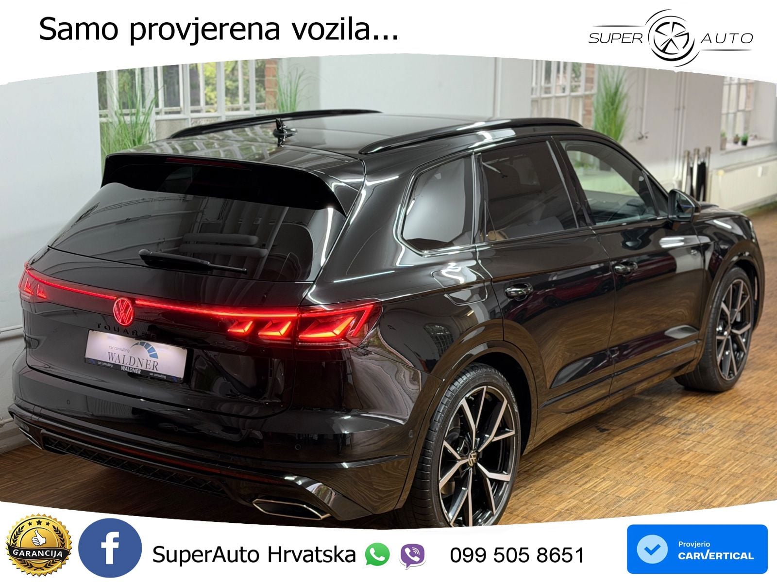 Volkswagen Touareg 3.0 V6 TDI (286 KS) 4MOTION Tiptronic R-Line ZRAČNI+ACC+GR SJED+KAM+PANO