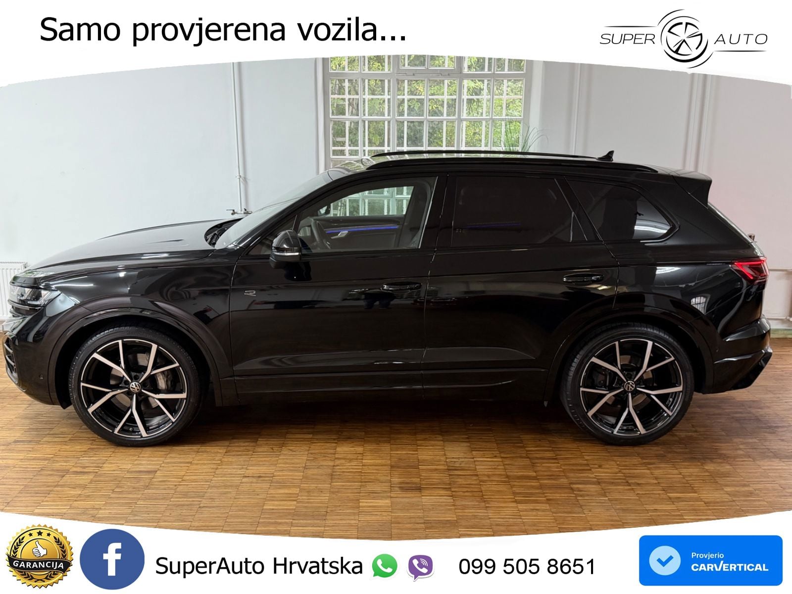 Volkswagen Touareg 3.0 V6 TDI (286 KS) 4MOTION Tiptronic R-Line ZRAČNI+ACC+GR SJED+KAM+PANO
