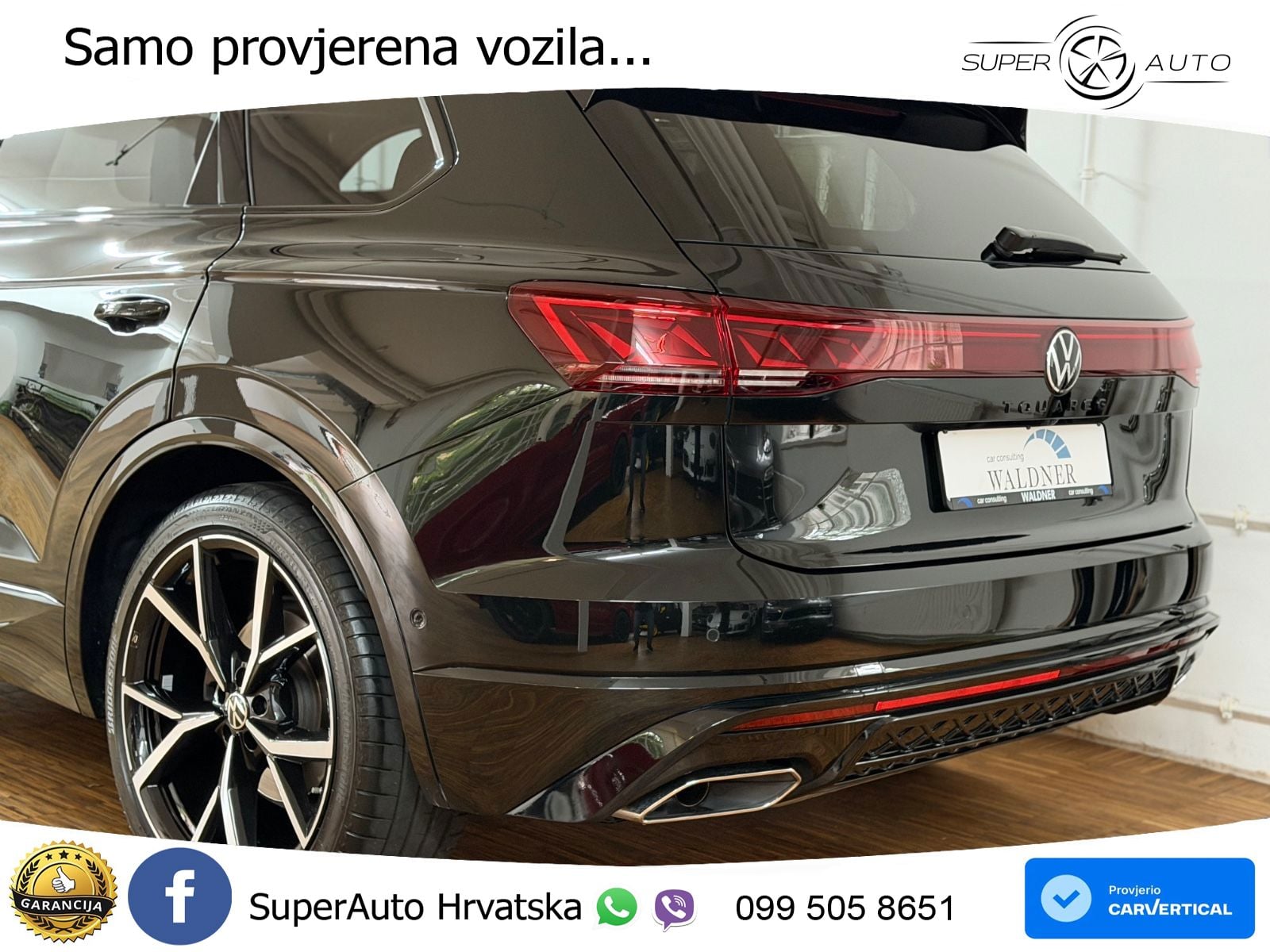Volkswagen Touareg 3.0 V6 TDI (286 KS) 4MOTION Tiptronic R-Line ZRAČNI+ACC+GR SJED+KAM+PANO
