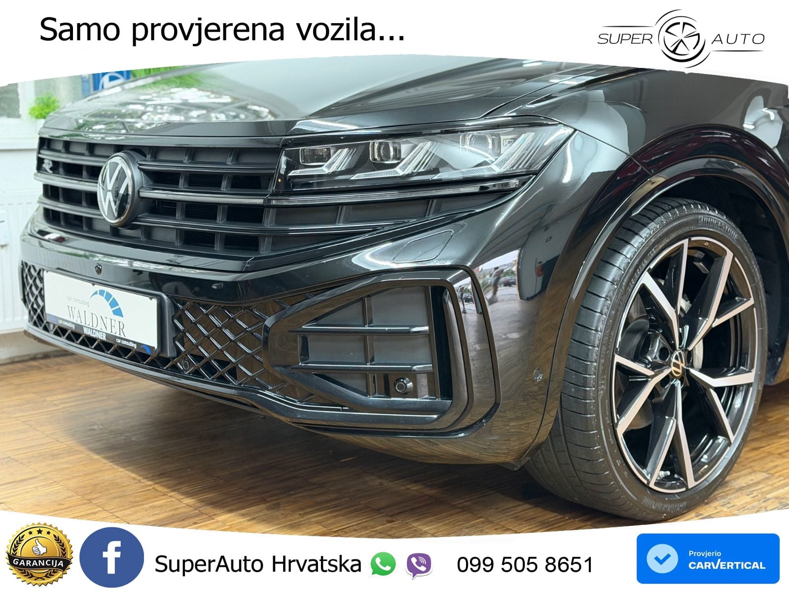 Volkswagen Touareg 3.0 V6 TDI (286 KS) 4MOTION Tiptronic R-Line ZRAČNI+ACC+GR SJED+KAM+PANO