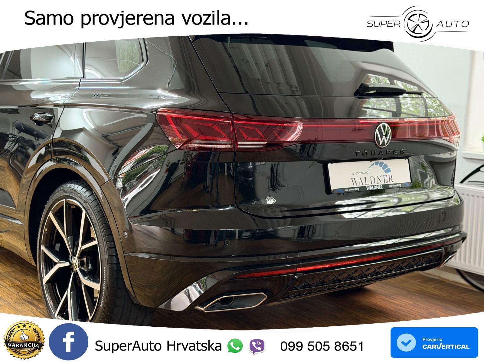 Volkswagen Touareg 3.0 V6 TDI (286 KS) 4MOTION Tiptronic R-Line ZRAČNI+ACC+GR SJED+KAM+PANO
