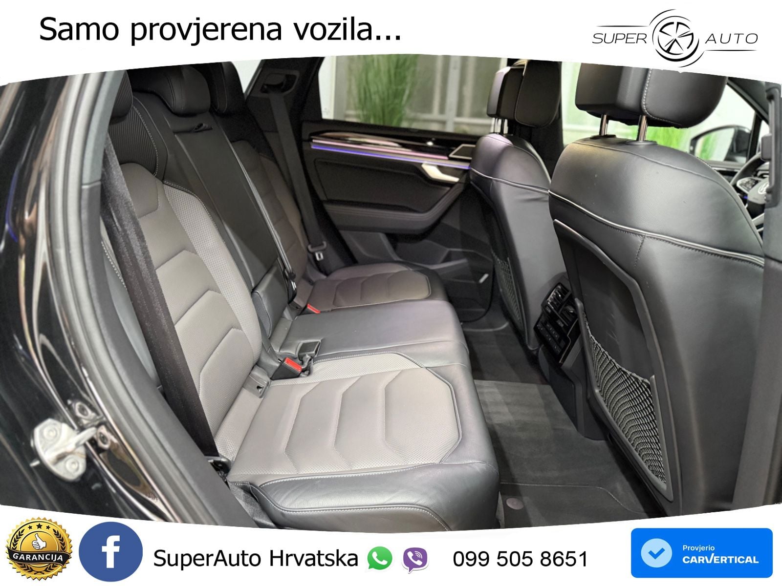 Volkswagen Touareg 3.0 V6 TDI (286 KS) 4MOTION Tiptronic R-Line ZRAČNI+ACC+GR SJED+KAM+PANO