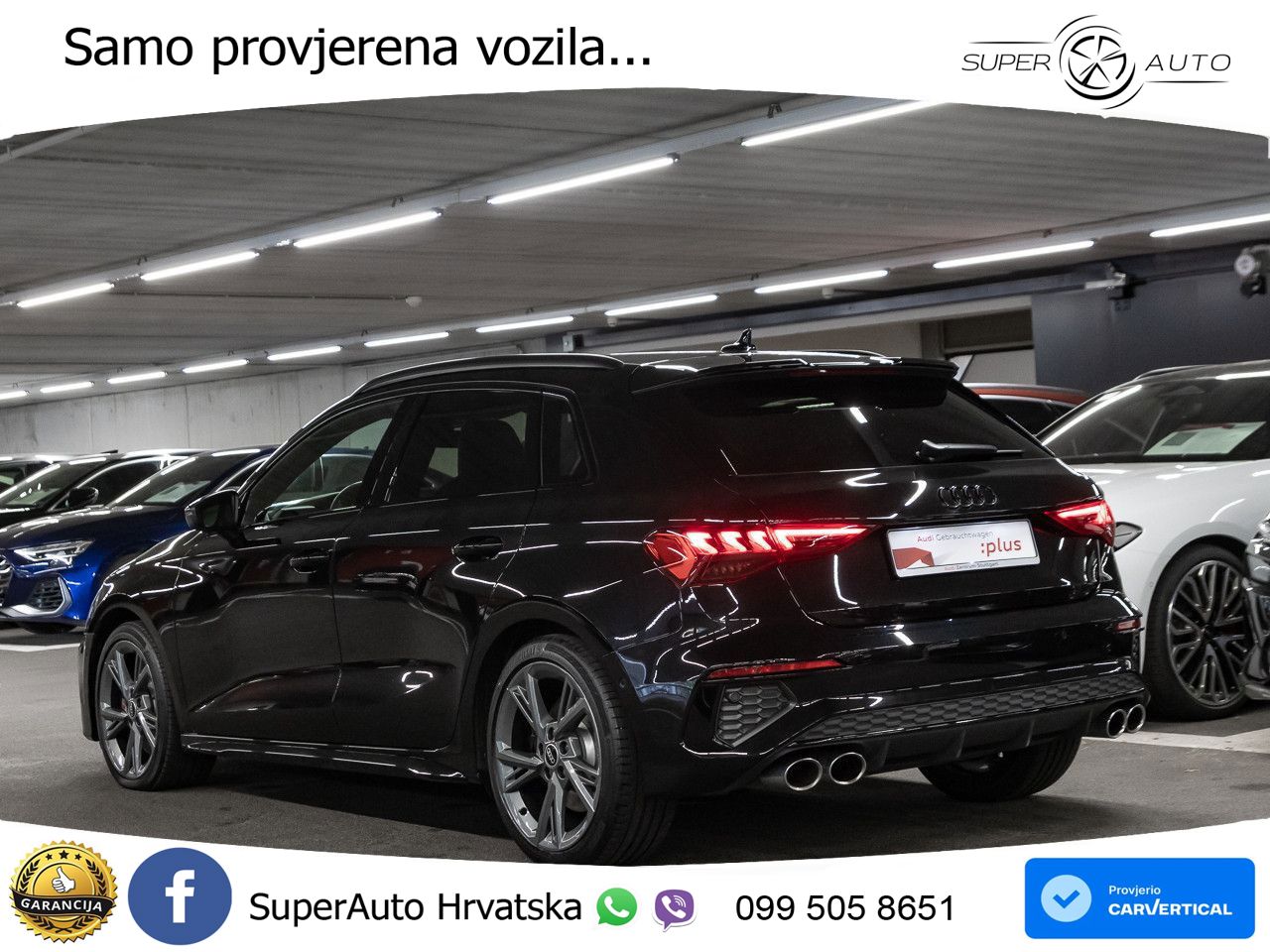 Audi S3 2.0 TFSI (310 KS) quattro S tronic LED+GR SJED+ACC