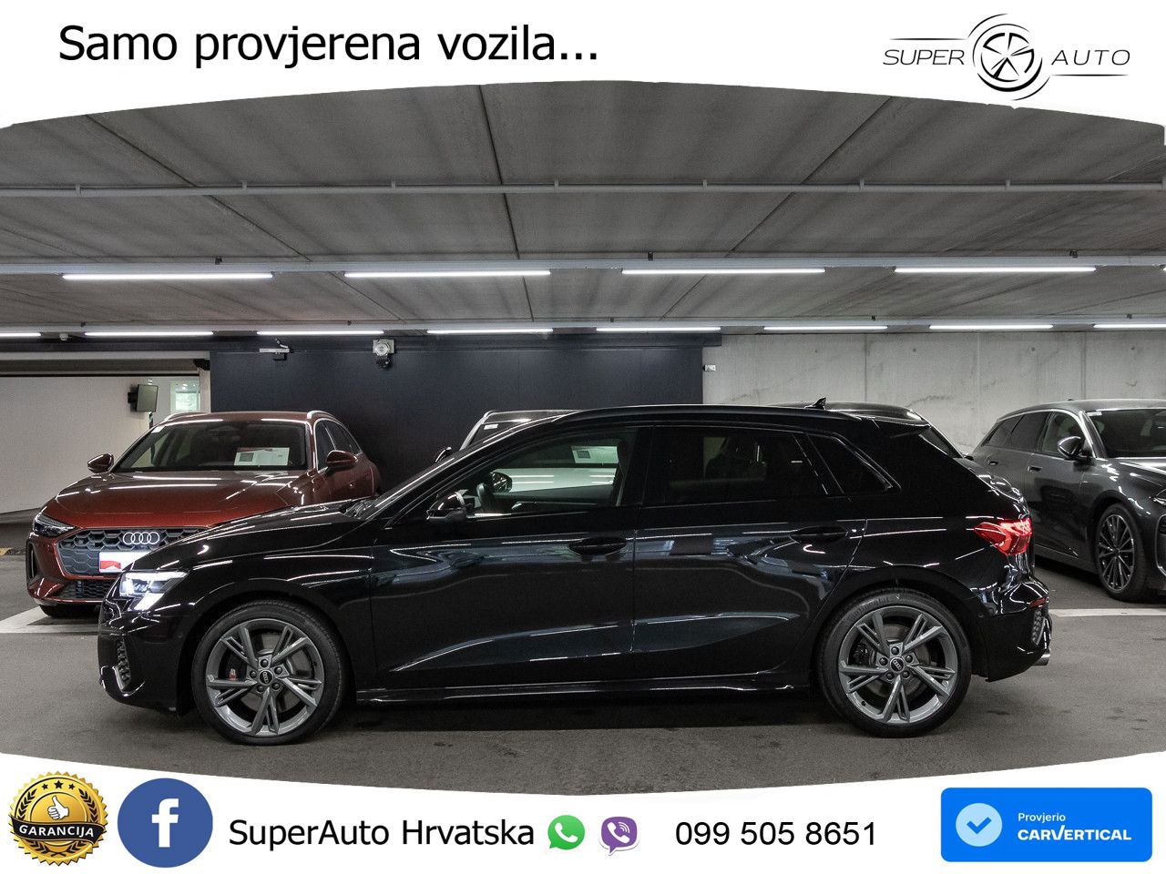 Audi S3 2.0 TFSI (310 KS) quattro S tronic LED+GR SJED+ACC