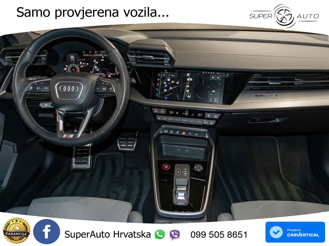 Audi S3 2.0 TFSI (310 KS) quattro S tronic LED+GR SJED+ACC