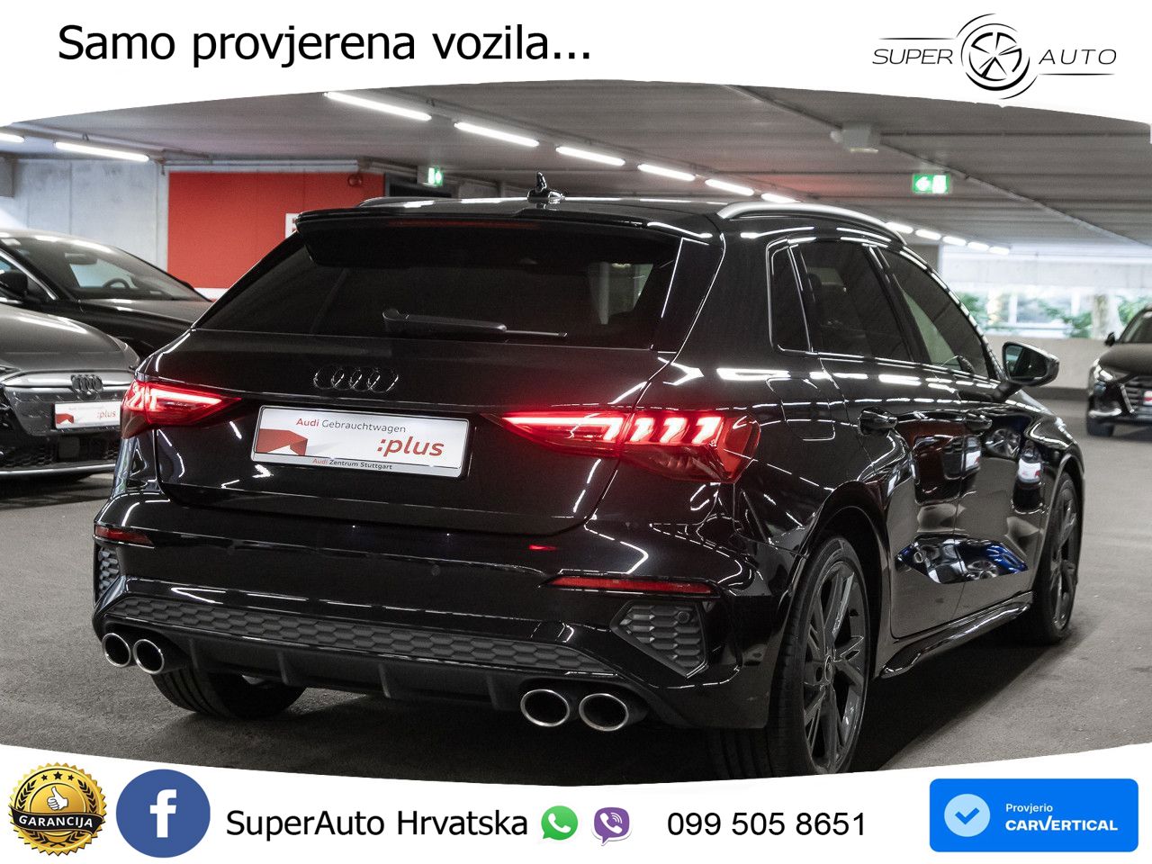 Audi S3 2.0 TFSI (310 KS) quattro S tronic LED+GR SJED+ACC