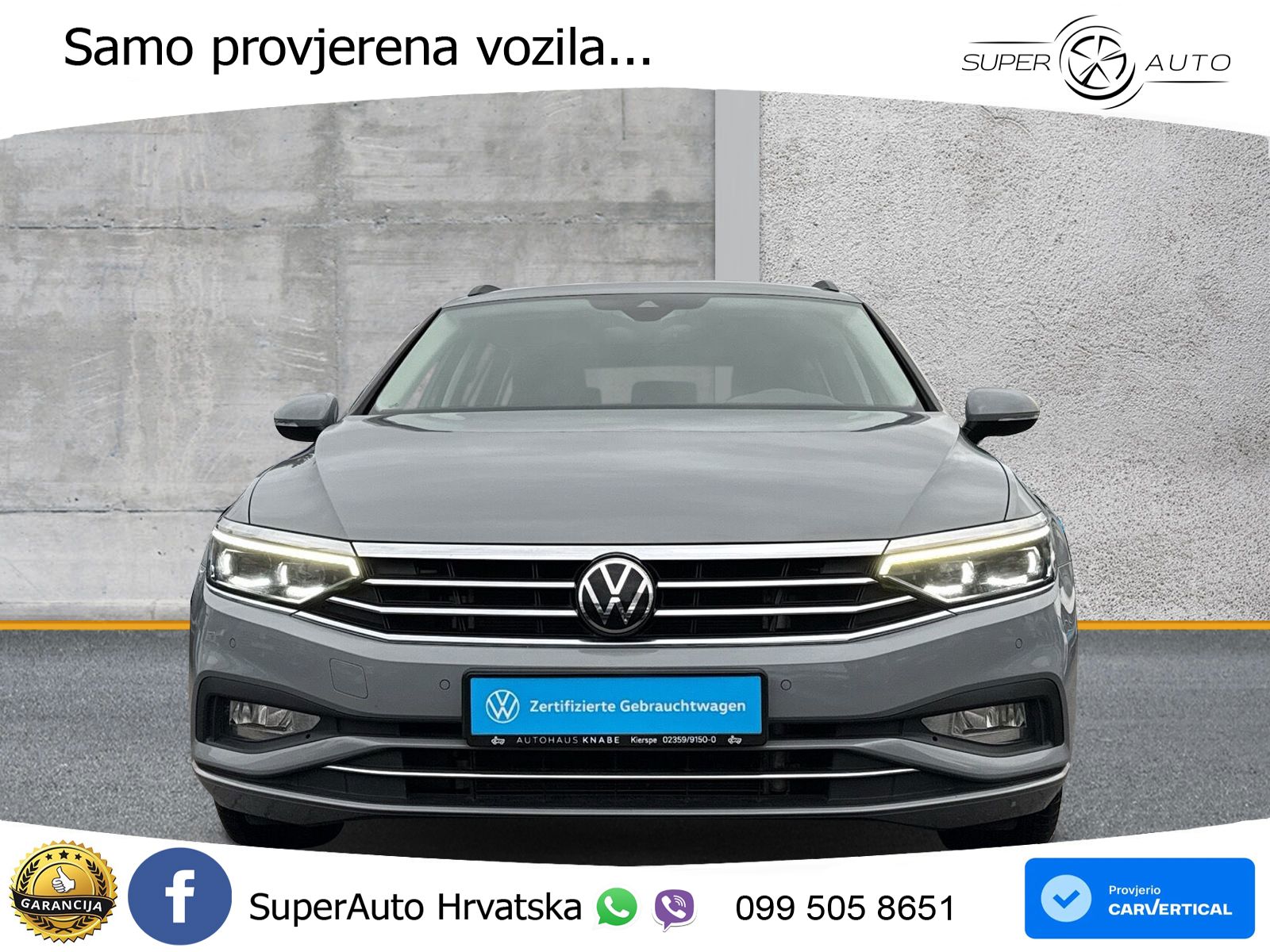 Volkswagen Passat Variant 2.0 TDI (150 KS) DSG Business MATRIX+GR SJED+KAM