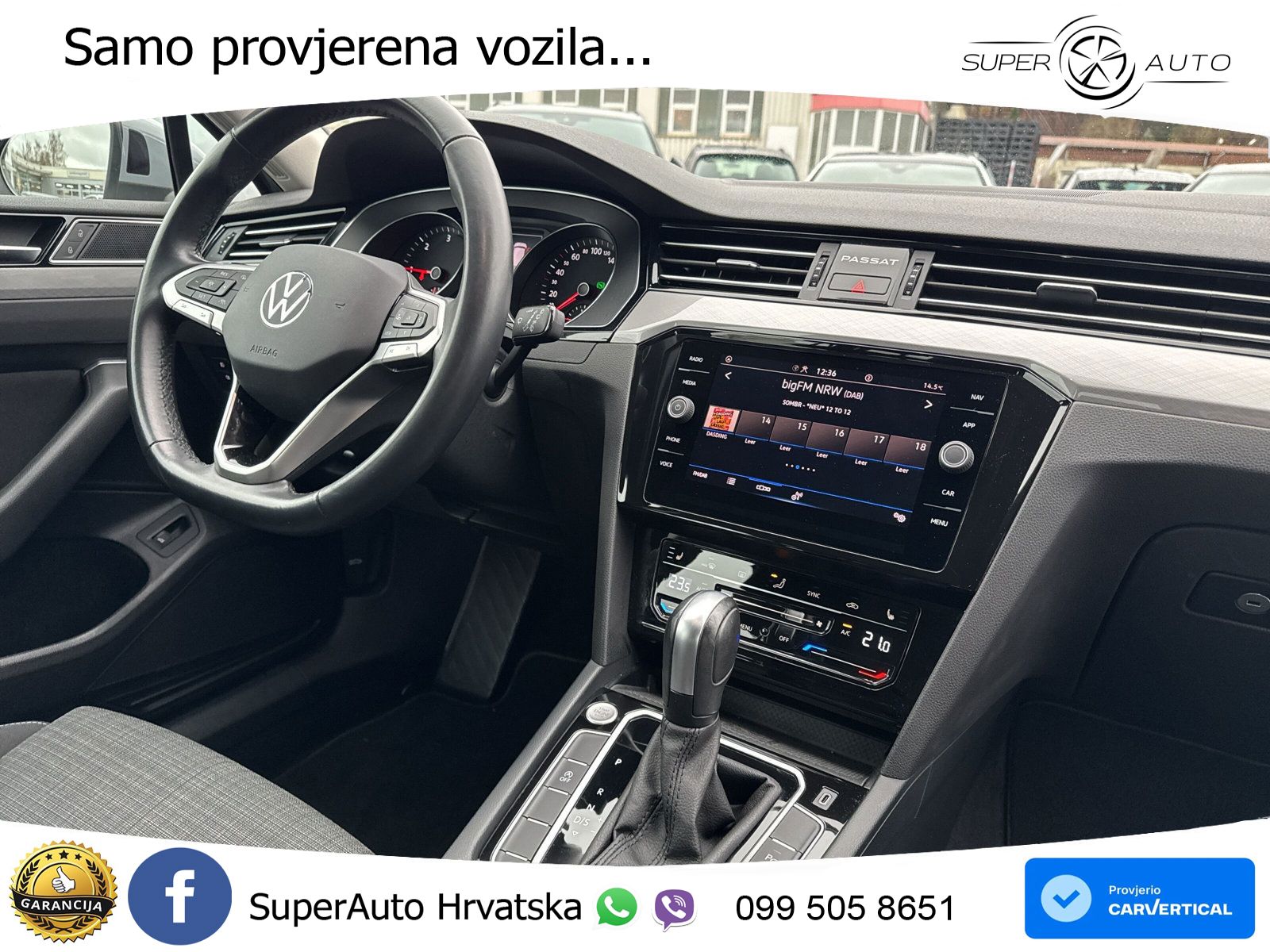 Volkswagen Passat Variant 2.0 TDI (150 KS) DSG Business MATRIX+GR SJED+KAM