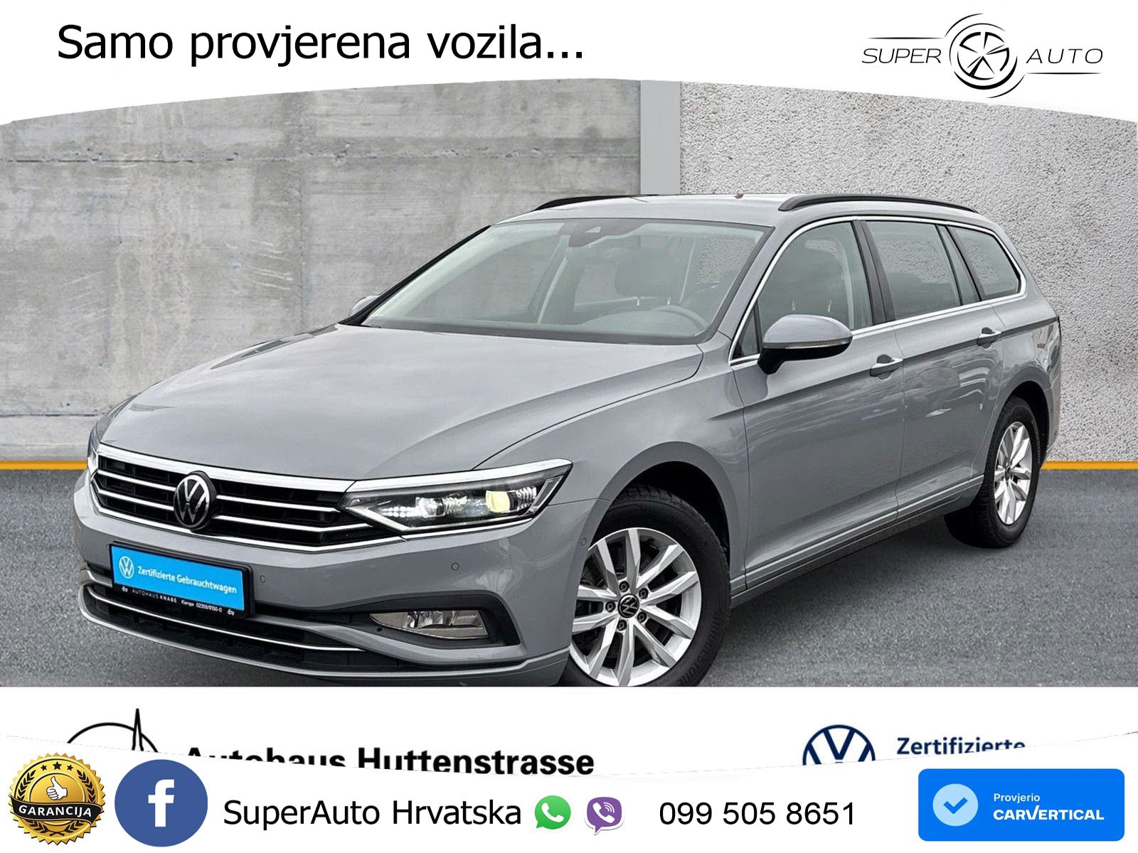 Volkswagen Passat Variant 2.0 TDI (150 KS) DSG Business MATRIX+GR SJED+KAM