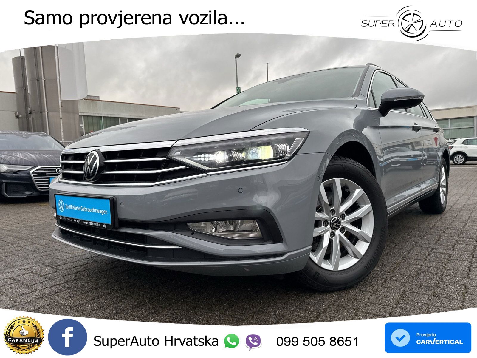 Volkswagen Passat Variant 2.0 TDI (150 KS) DSG Business MATRIX+GR SJED+KAM