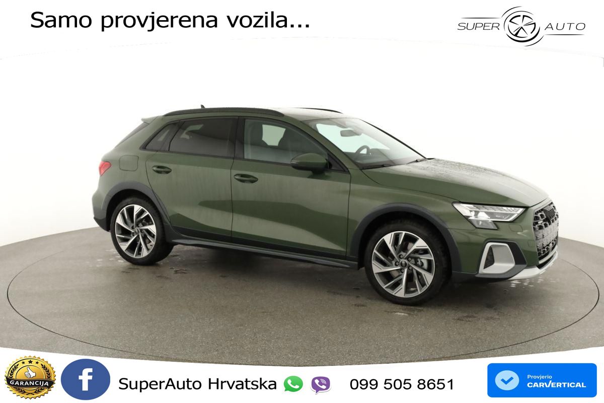 Audi A3 allstreet 40 TFSI (204 KS) quattro S tronic LED+GR SJED+ACC