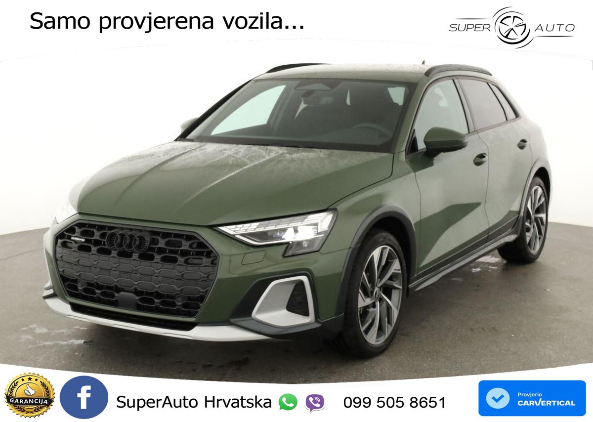 Audi A3 allstreet 40 TFSI (204 KS) quattro S tronic LED+GR SJED+ACC