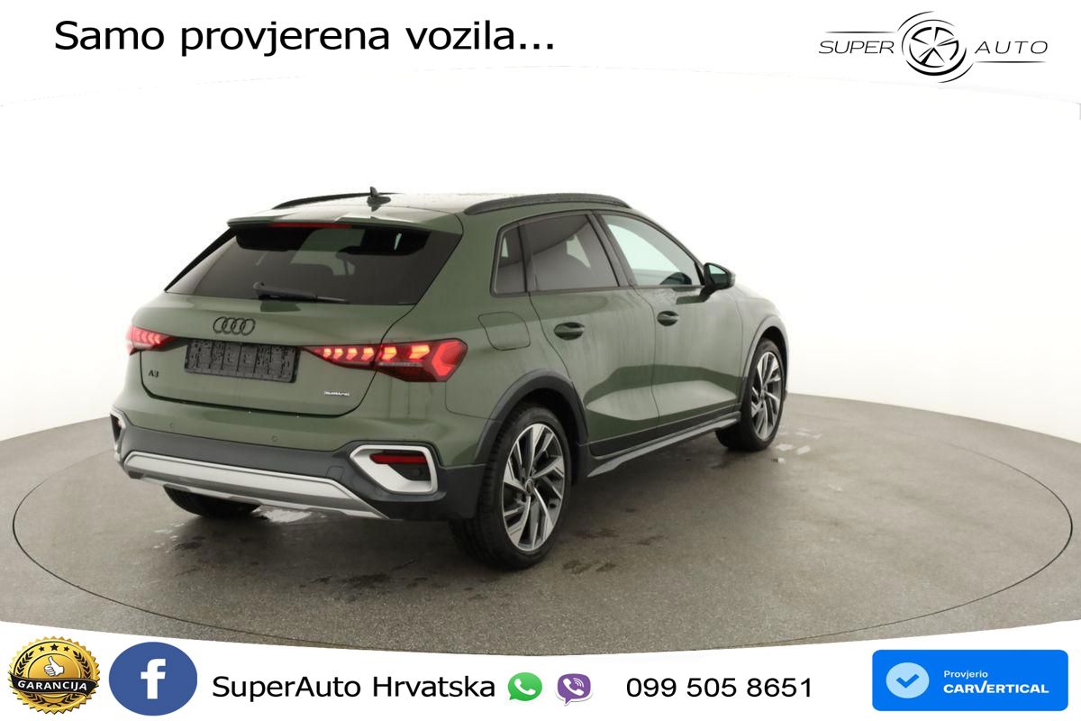 Audi A3 allstreet 40 TFSI (204 KS) quattro S tronic LED+GR SJED+ACC