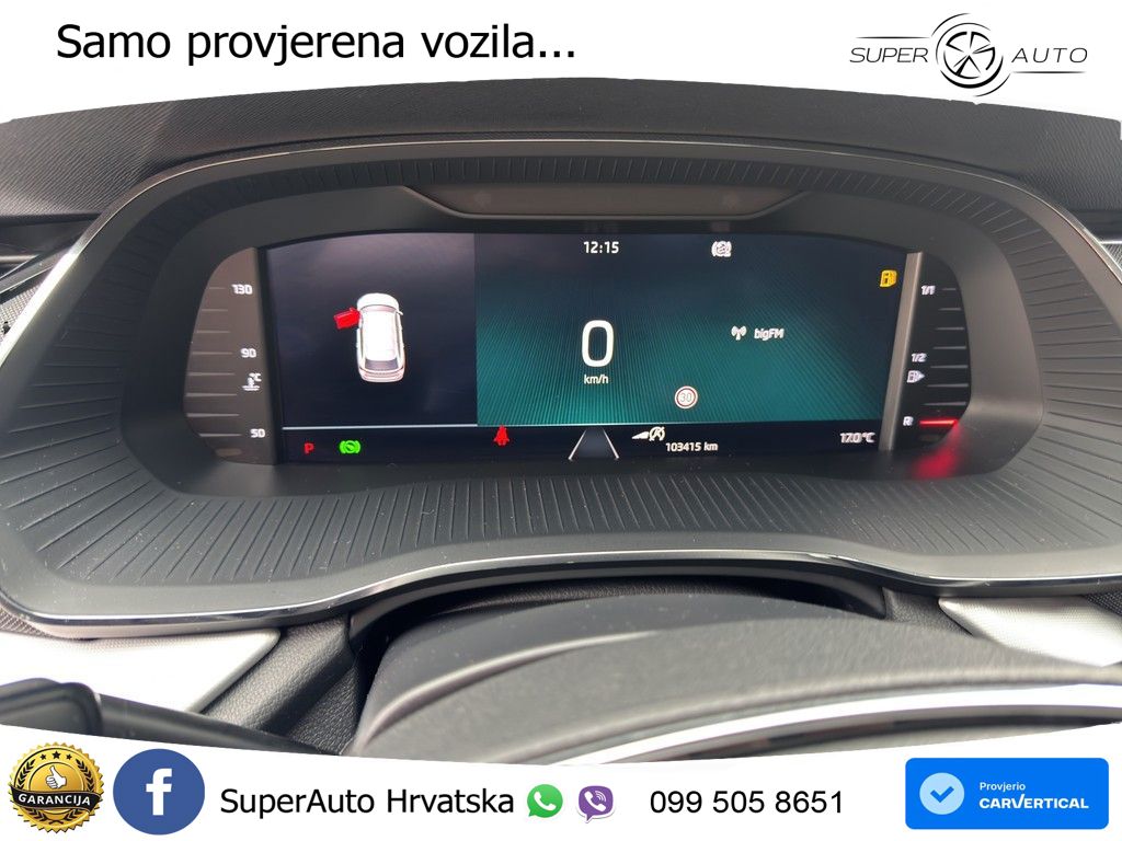 Škoda Octavia Combi 2.0 TDI (150 KS) DSG LED+GR SJED+ACC