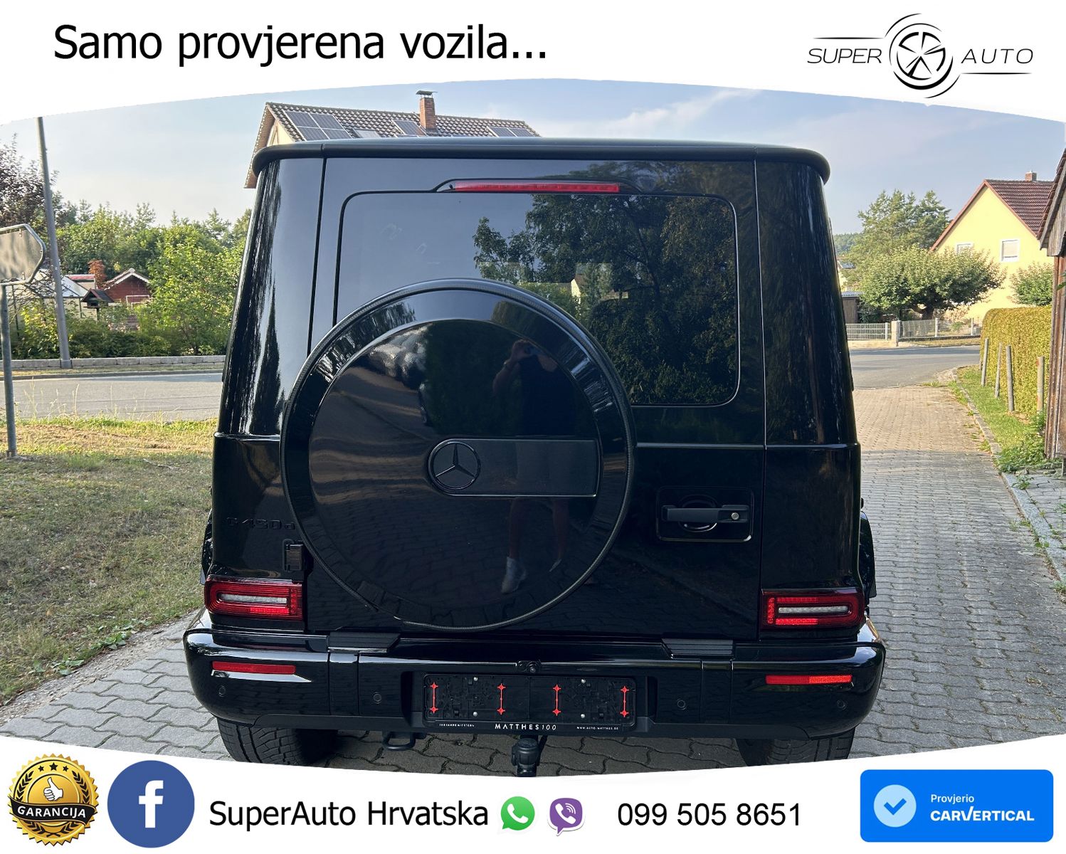 Mercedes G 450d Long (367 KS) 4MATIC 9G-TRONIC AMG LED+GR SJED+ACC
