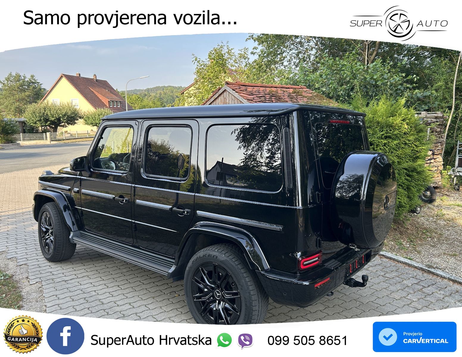 Mercedes G 450d Long (367 KS) 4MATIC 9G-TRONIC AMG LED+GR SJED+ACC