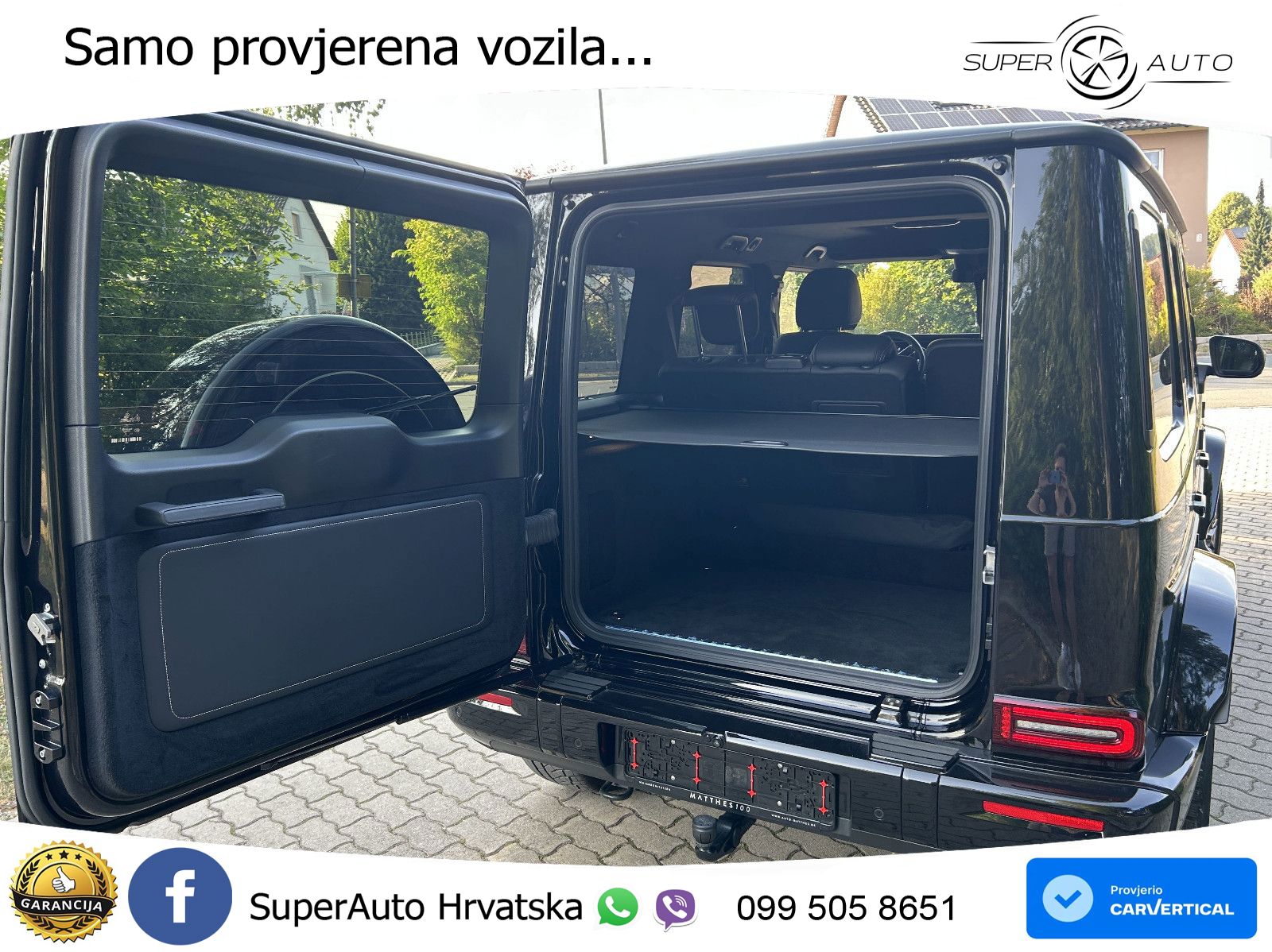 Mercedes G 450d Long (367 KS) 4MATIC 9G-TRONIC AMG LED+GR SJED+ACC