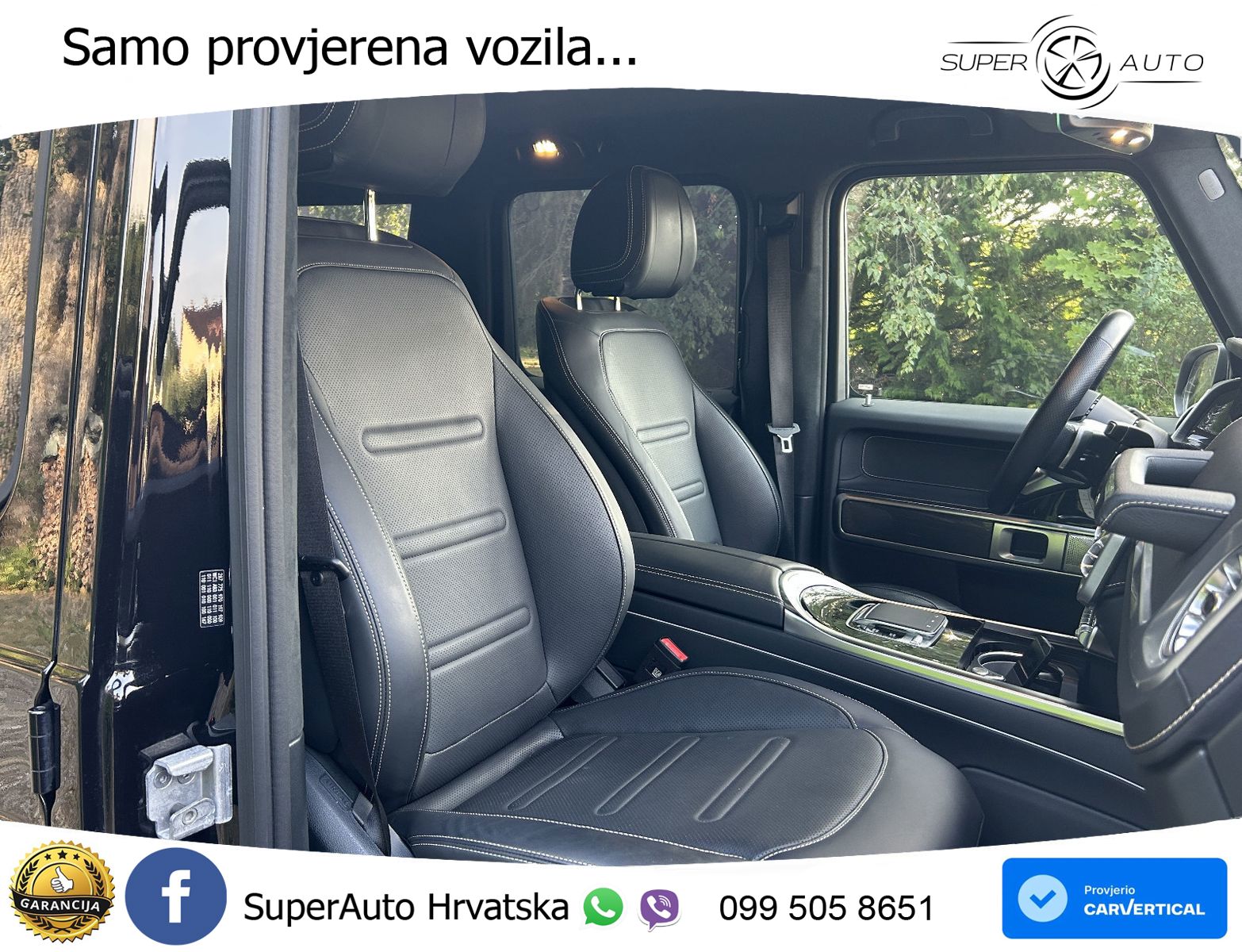 Mercedes G 450d Long (367 KS) 4MATIC 9G-TRONIC AMG LED+GR SJED+ACC