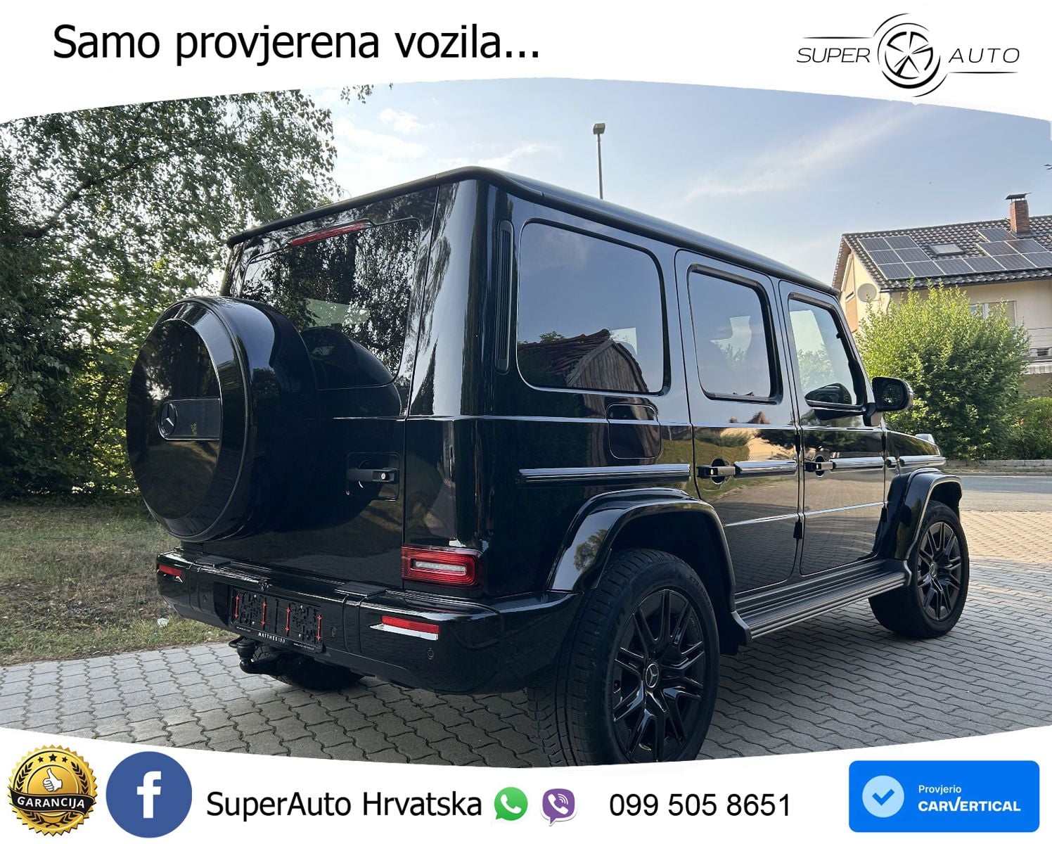 Mercedes G 450d Long (367 KS) 4MATIC 9G-TRONIC AMG LED+GR SJED+ACC