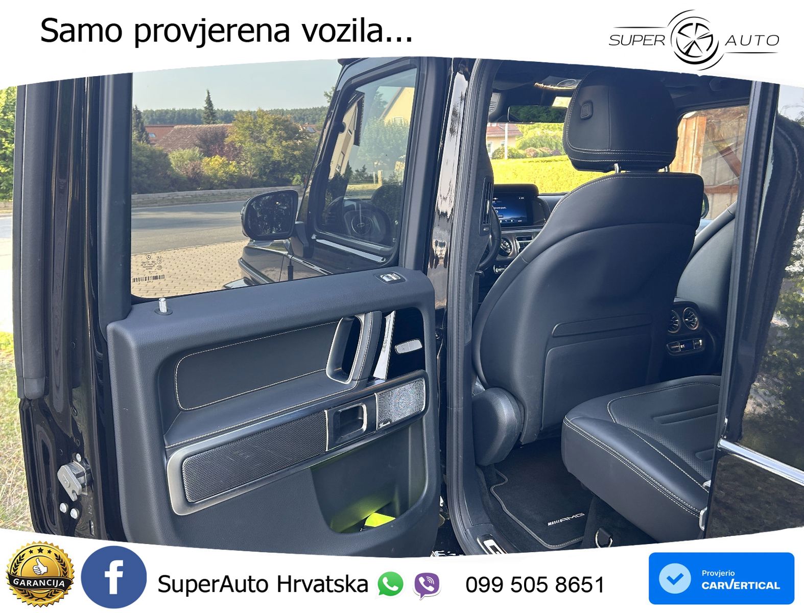 Mercedes G 450d Long (367 KS) 4MATIC 9G-TRONIC AMG LED+GR SJED+ACC