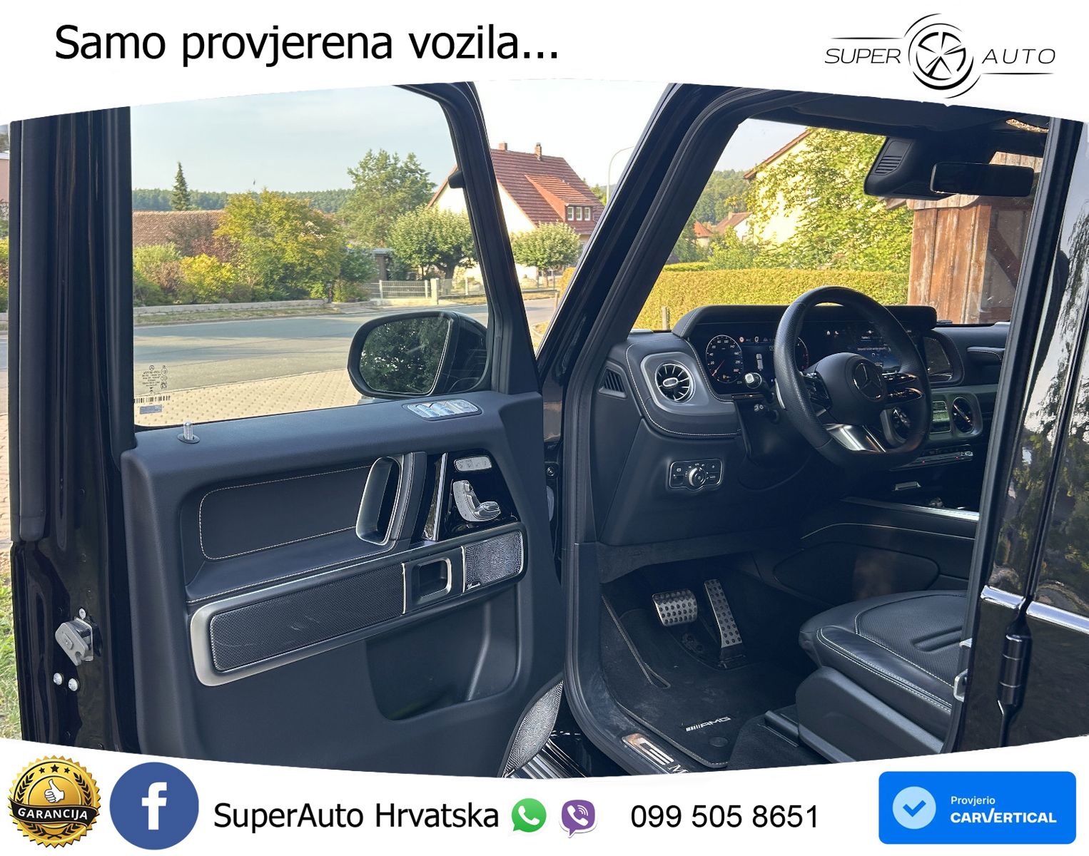 Mercedes G 450d Long (367 KS) 4MATIC 9G-TRONIC AMG LED+GR SJED+ACC