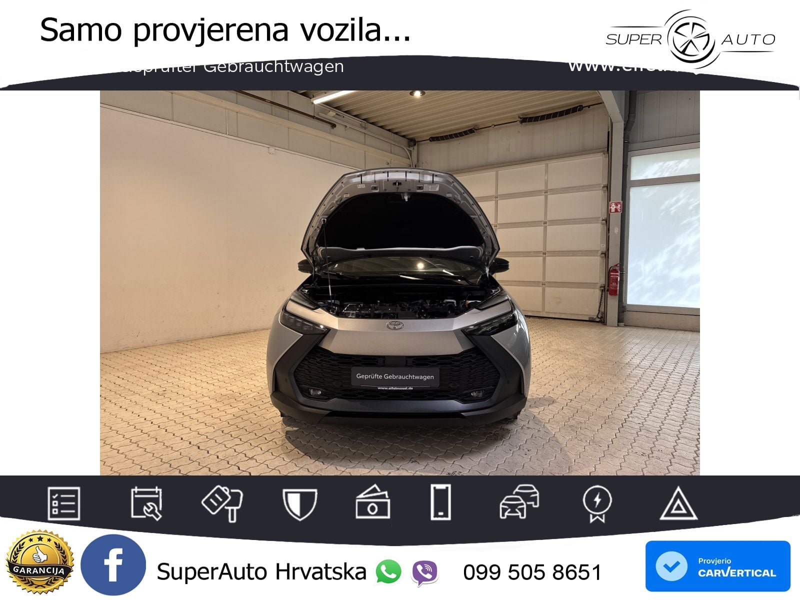 Toyota C-HR 1.8 (140 KS) Hybrid e-CVT Teamplayer LED+GR SJED+ACC