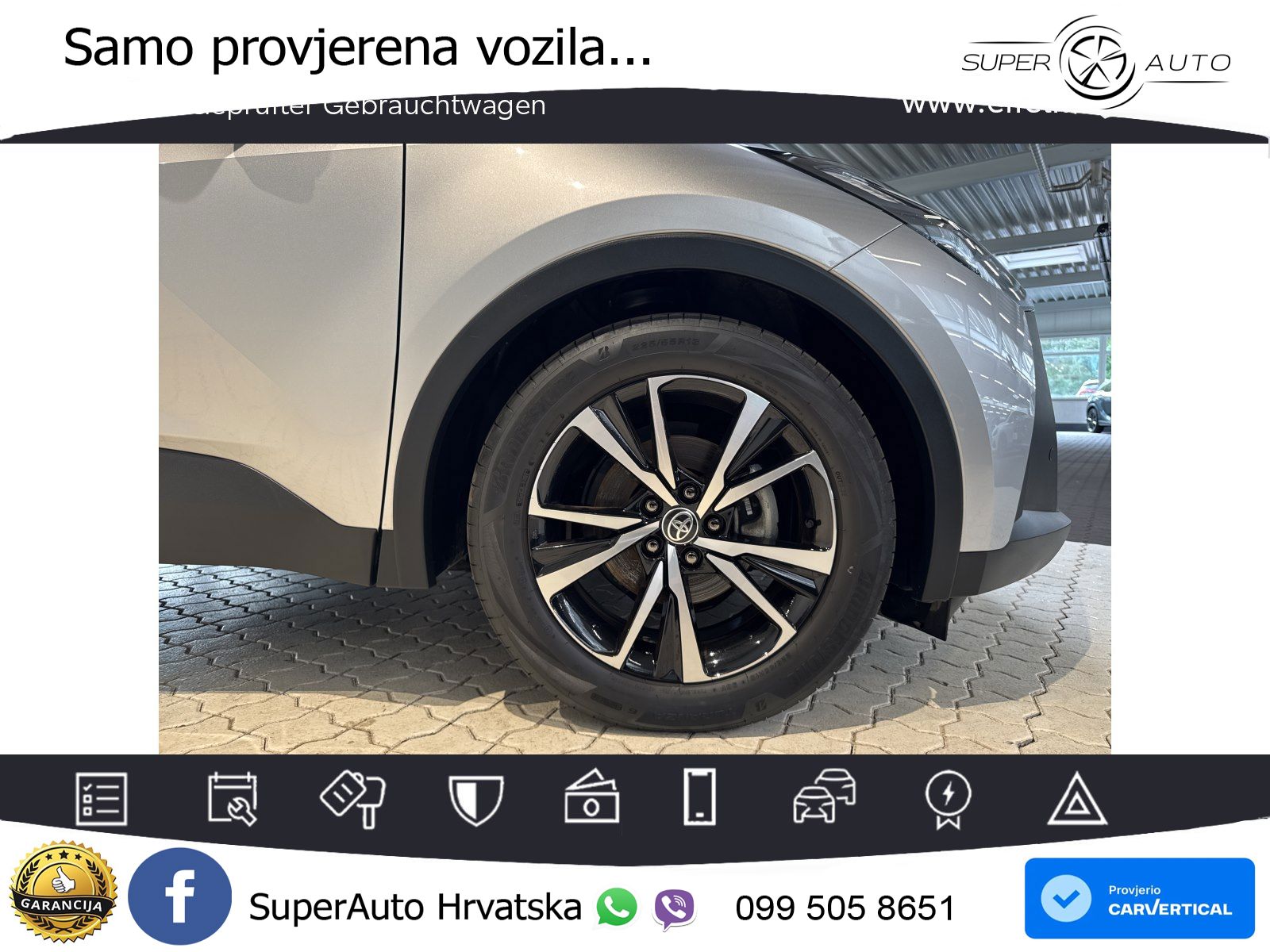 Toyota C-HR 1.8 (140 KS) Hybrid e-CVT Teamplayer LED+GR SJED+ACC